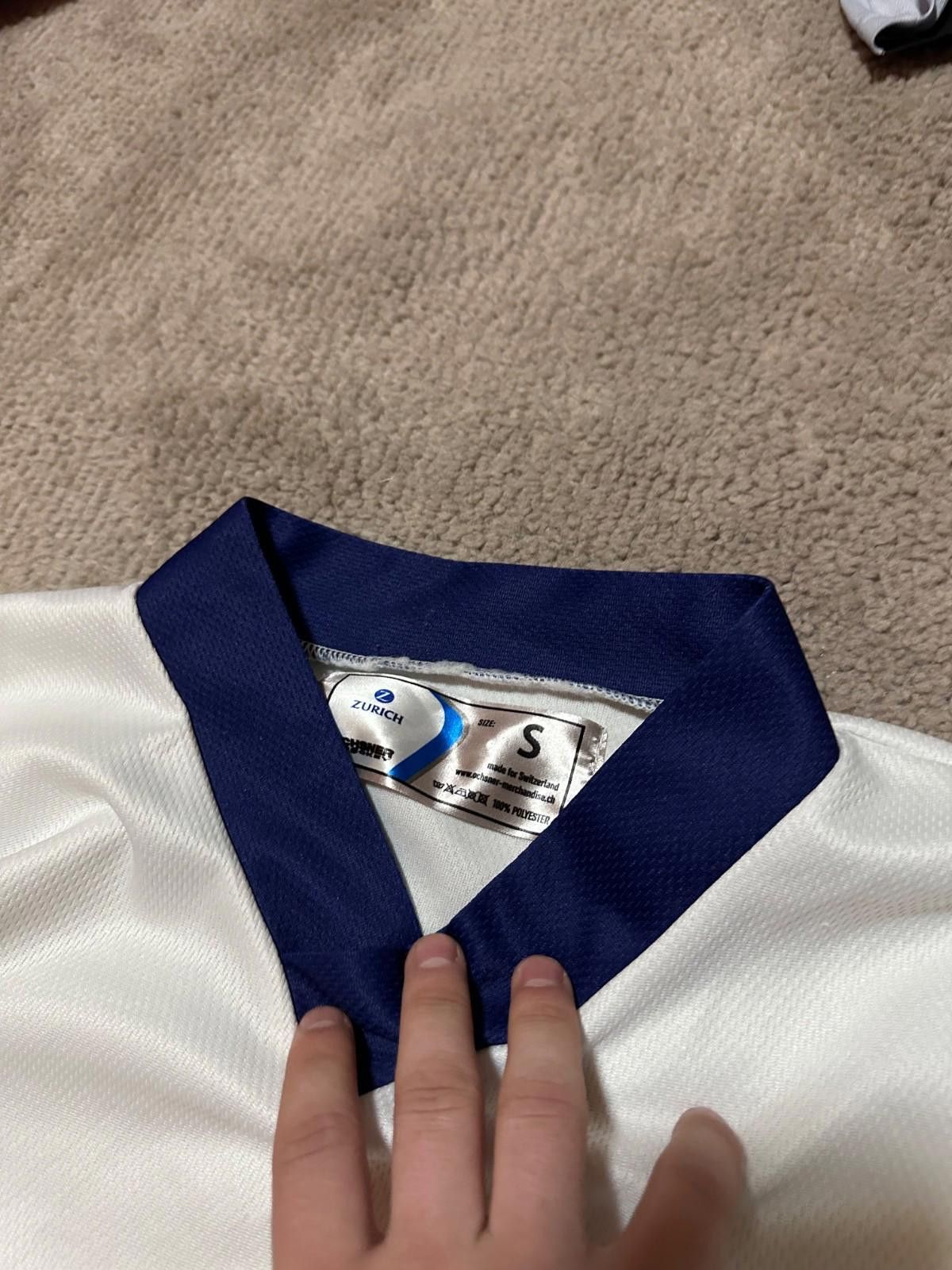 Other Swiss Switzerland ICE Hockey Jersey White OCHSNER Trikot S Size US S / EU 44-46 / 1 - 6 Thumbnail