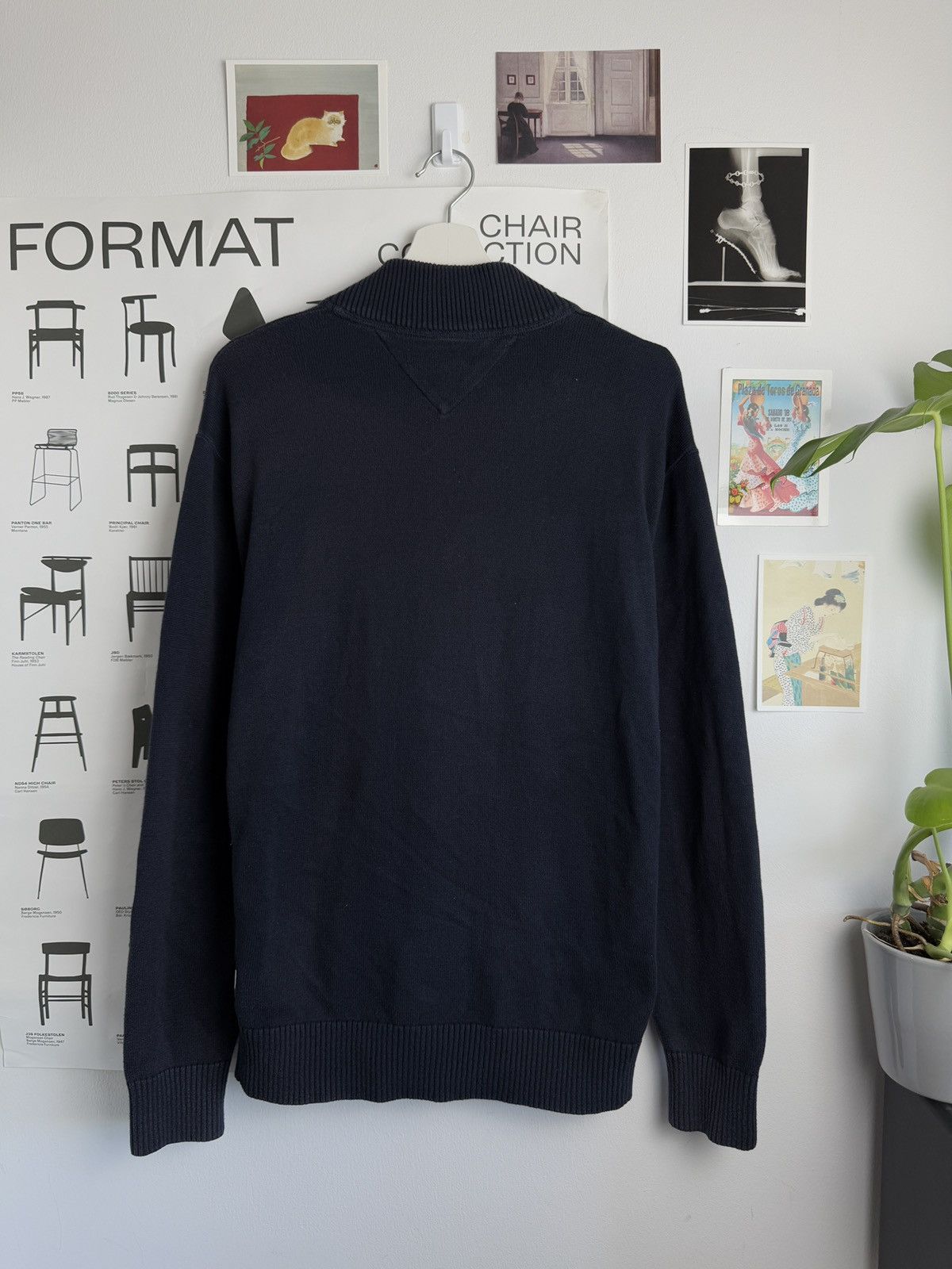 Designer × Tommy Hilfiger VIntage y2k Tommy Hilfiger small logo zip sweater L old money Size US L / EU 52-54 / 3 - 2 Thumbnail