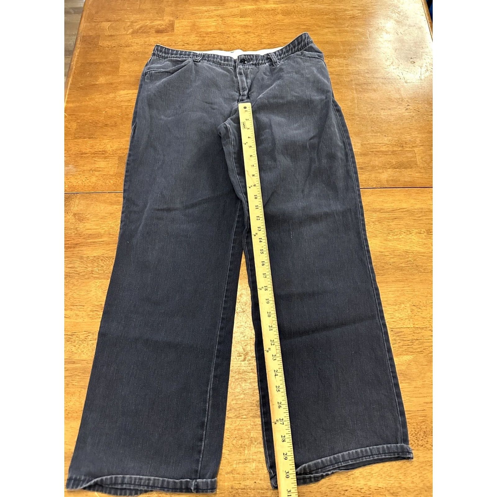Vintage Bulwark FR Pants Men 34x30 Westex Ultrasoft 12 ATVP Blue Cargo Workwear Size US 34 / EU 50 - 6 Thumbnail