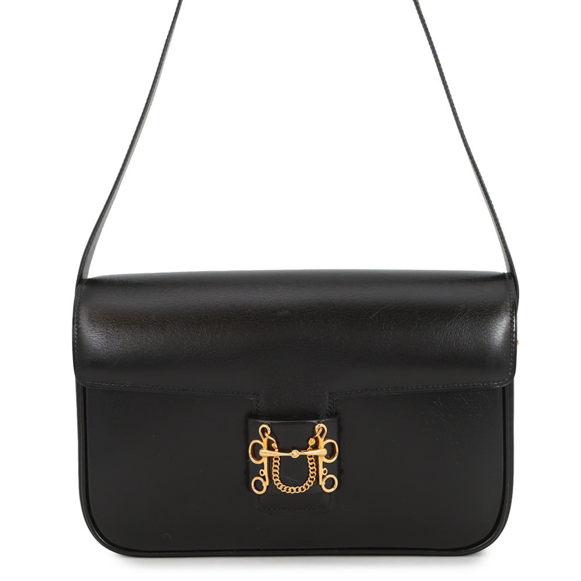 Hermes Sologne Shoulder Bag In Black Box Calf Leather With 〇R Stamp. Black. Handbag. Hermès, Women's