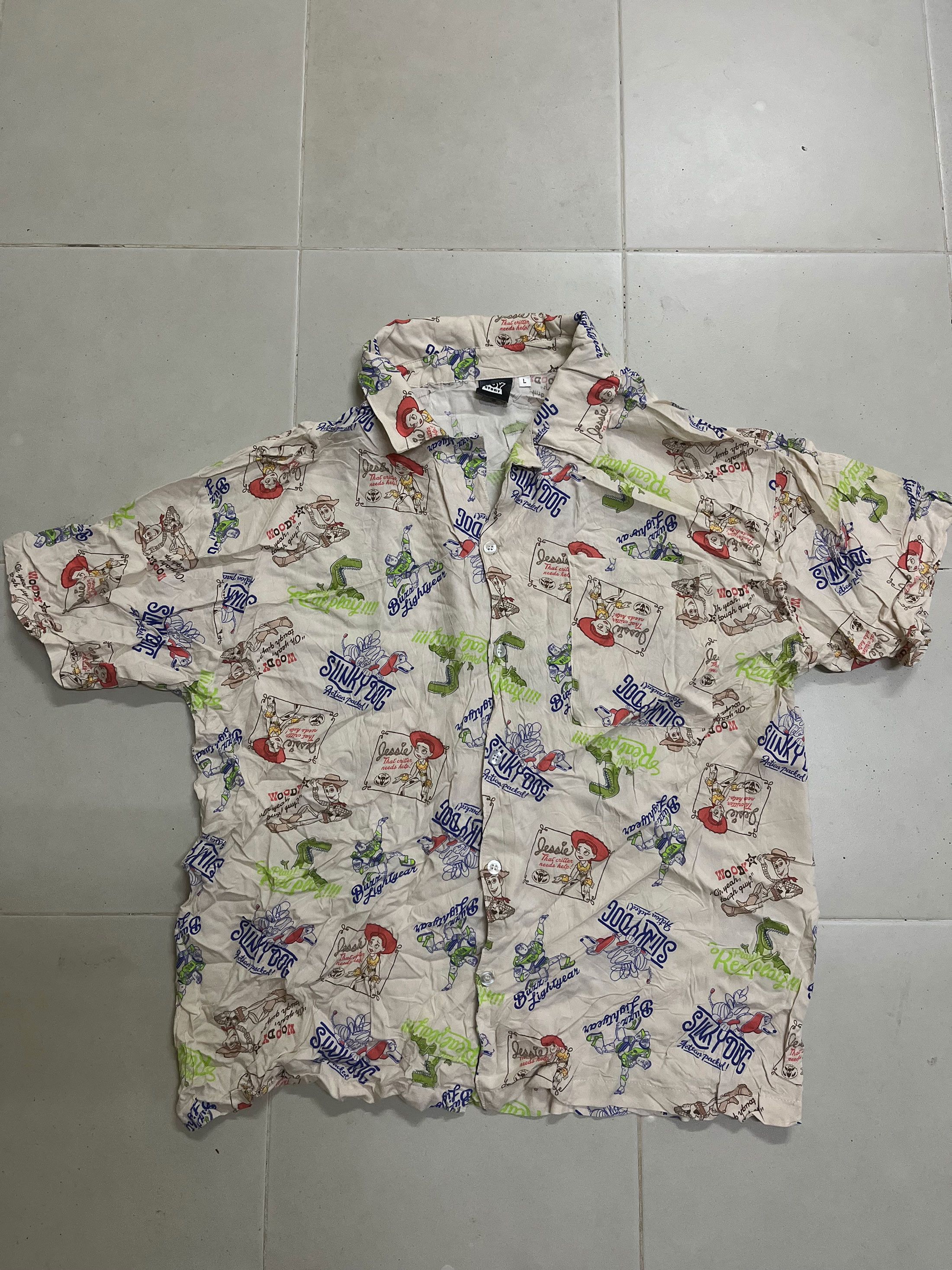 Sci-Fi Fantasy Disney Toy Story Pixar Aloha Hawaii Size US L / EU 52-54 / 3 - 1 Thumbnail