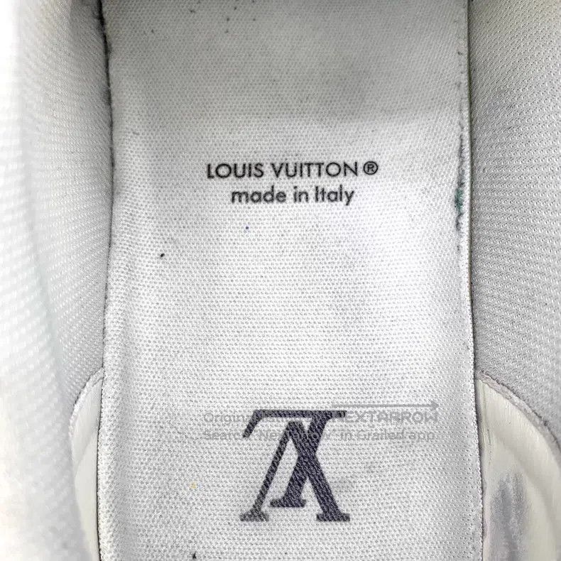 Louis Vuitton Louis Vuitton Green LOgo Lace-Up Casual Flat Shoe Sneakers Size US 7.5 / EU 40-41 - 7 Thumbnail