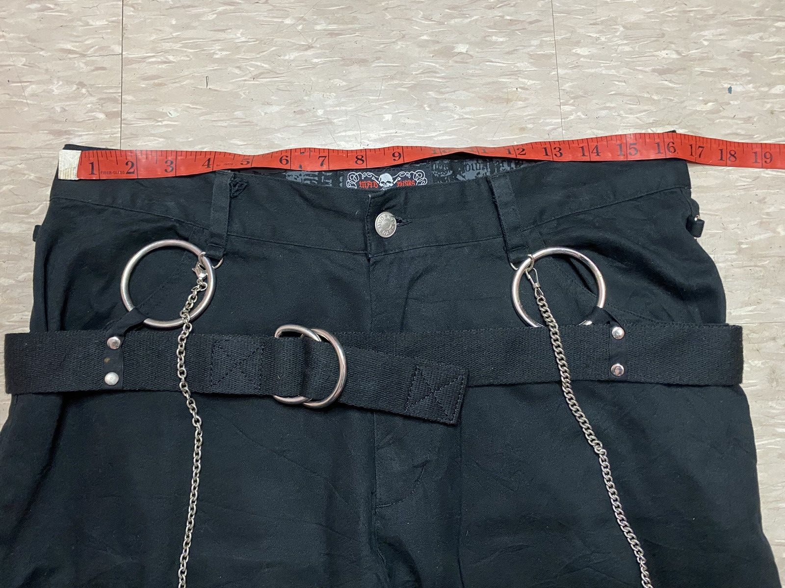 Japanese Brand × Seditionaries Mad punk gothic bondage pants Size US 33 - 10 Thumbnail