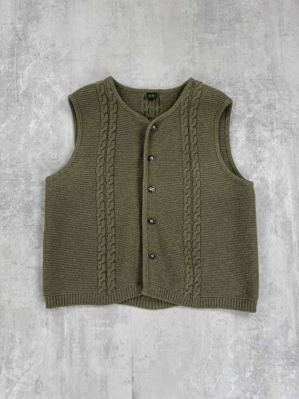 Designer × Vintage Vintage St Peter Trachten Sweater Green Vest Mens size XL Size US XL / EU 56 / 4 - 1 Thumbnail