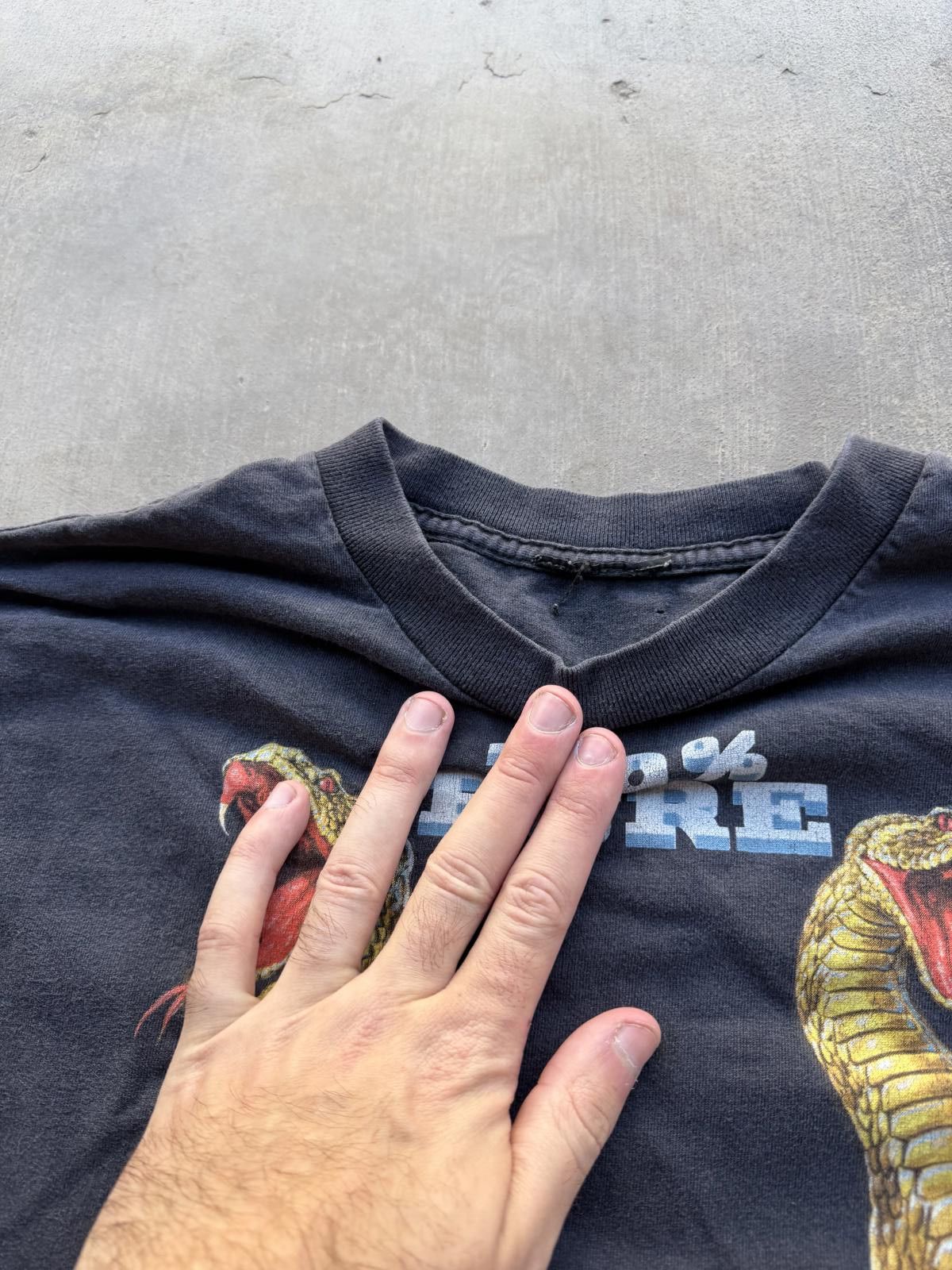 Other Vintage 90s Stone Cold Steve Austin Rattlesnake Tee XL/XXL Size US XXL / EU 58 / 5 - 5 Thumbnail