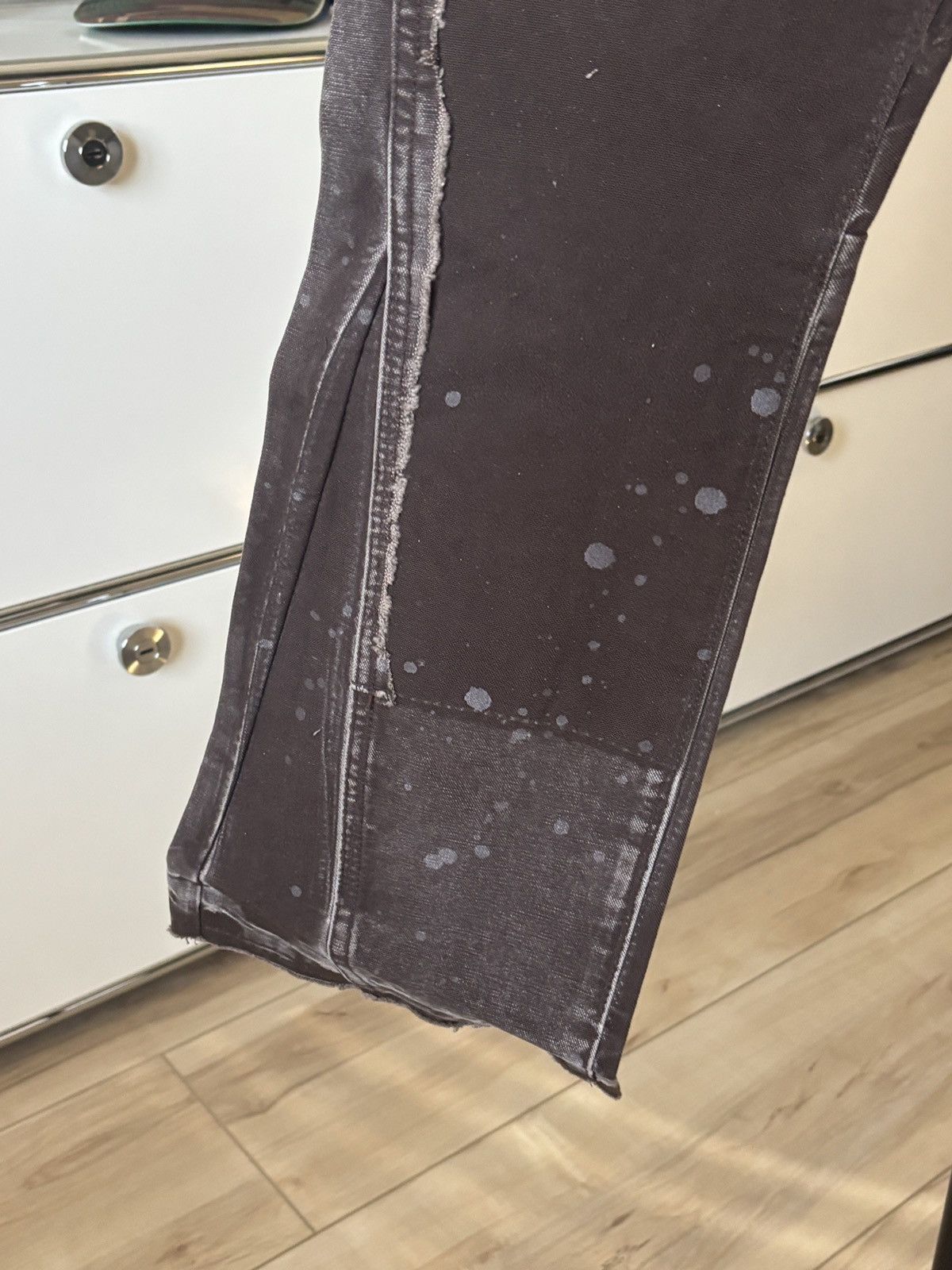 Gallery Dept. GALLERY DEPT | BROWN MOCHA PAINTER FLARE CARPENTERS Size US 29 - 10 Thumbnail