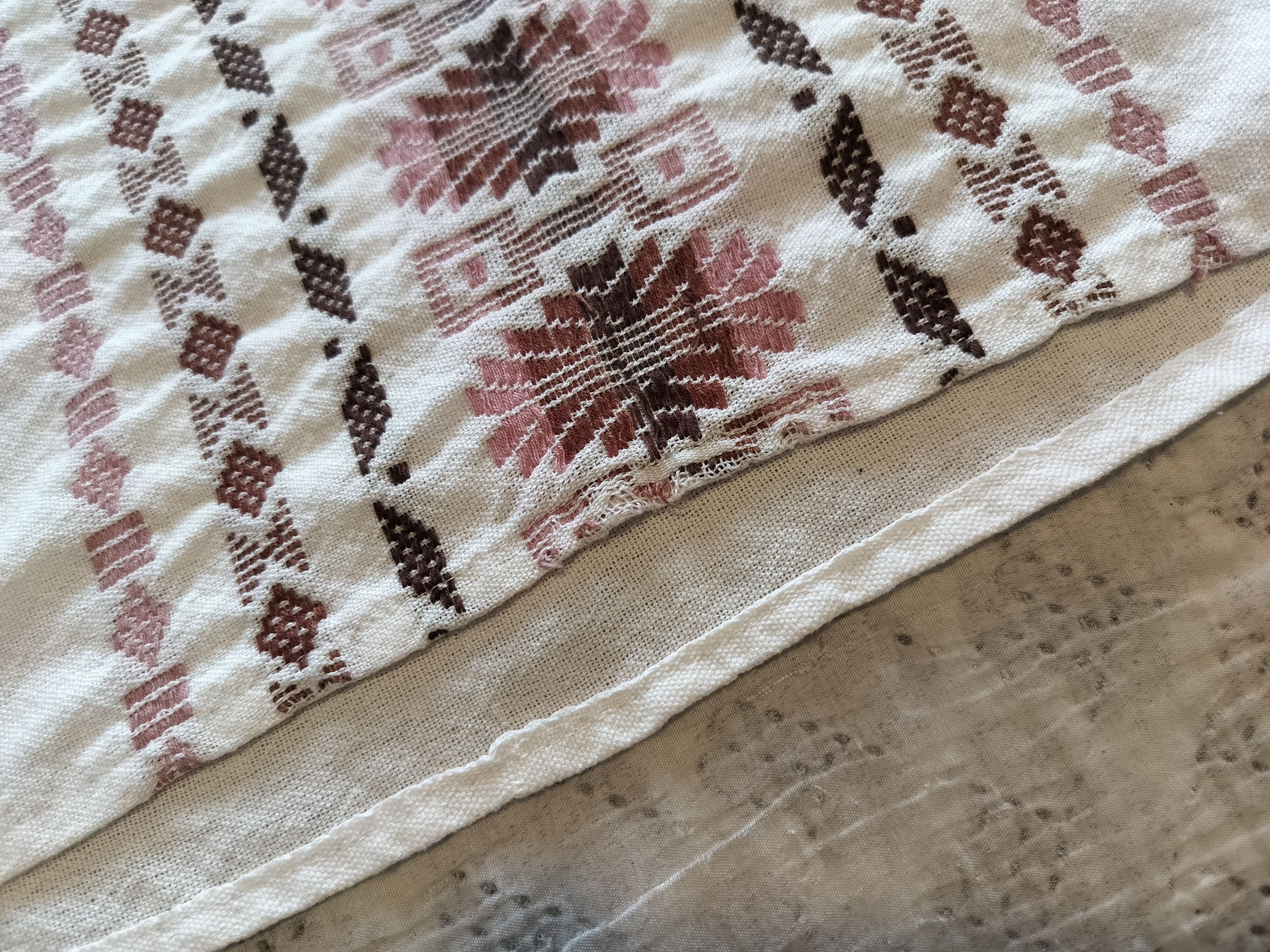 Other Boho retro sustainable 100% cotton shirt with embroidery Size L / US 10 / IT 46 - 6 Thumbnail