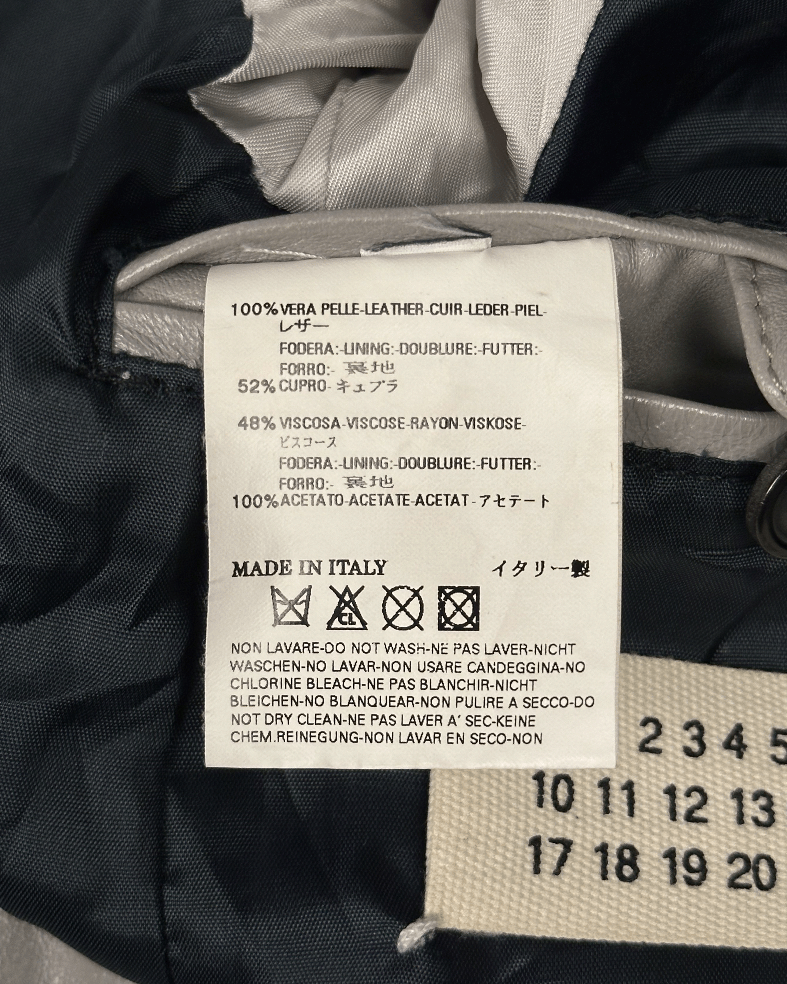 Maison Margiela Maison Margiela Vintage Leather Cropped Rider Jacket Size US L / EU 52-54 / 3 - 10 Thumbnail