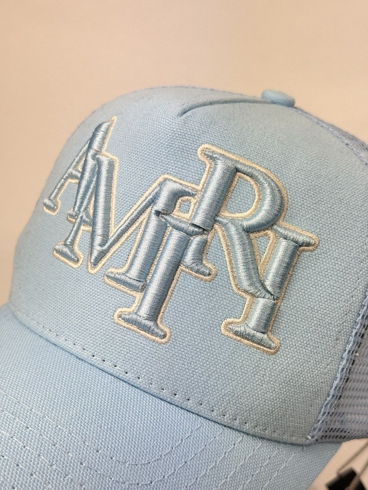 Amiri RAISED LOGO MESH SNAP-BACK CAP Size ONE SIZE - 6 Thumbnail