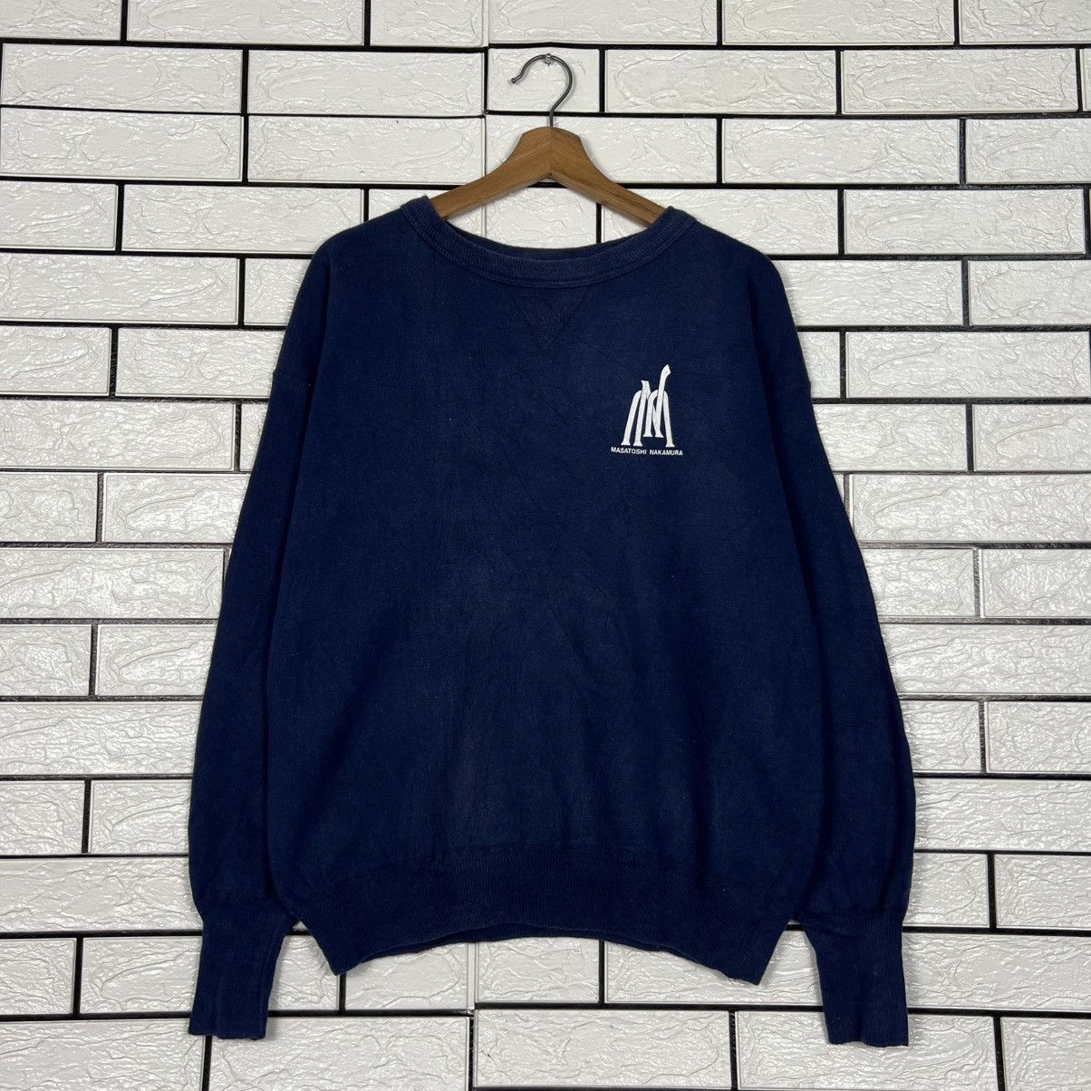 Vintage 1985 MASATASHI NAKAMURA Fan Club Sweatshirt #4274-C194 Size US M / EU 48-50 / 2 - 4 Thumbnail
