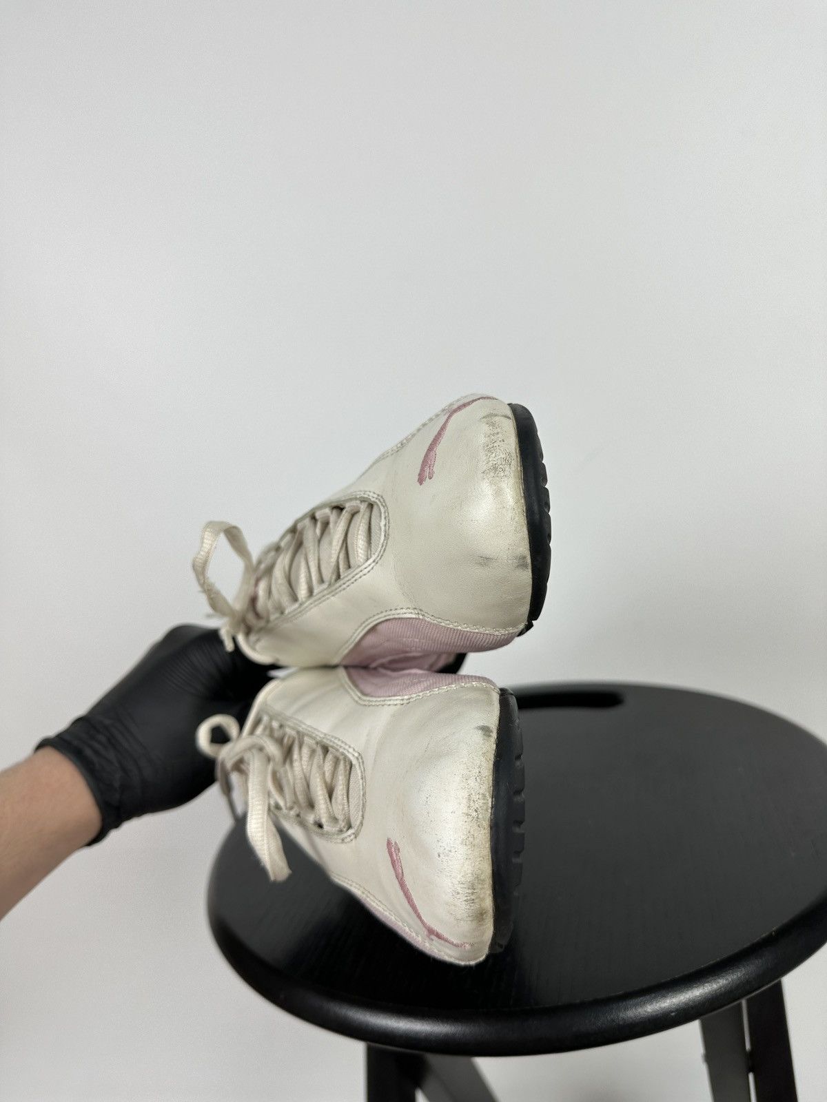 Puma Vintage Puma Speedcat Leather Y2K Pink/White Sneakers Size US 11 / IT 41 - 24 Thumbnail