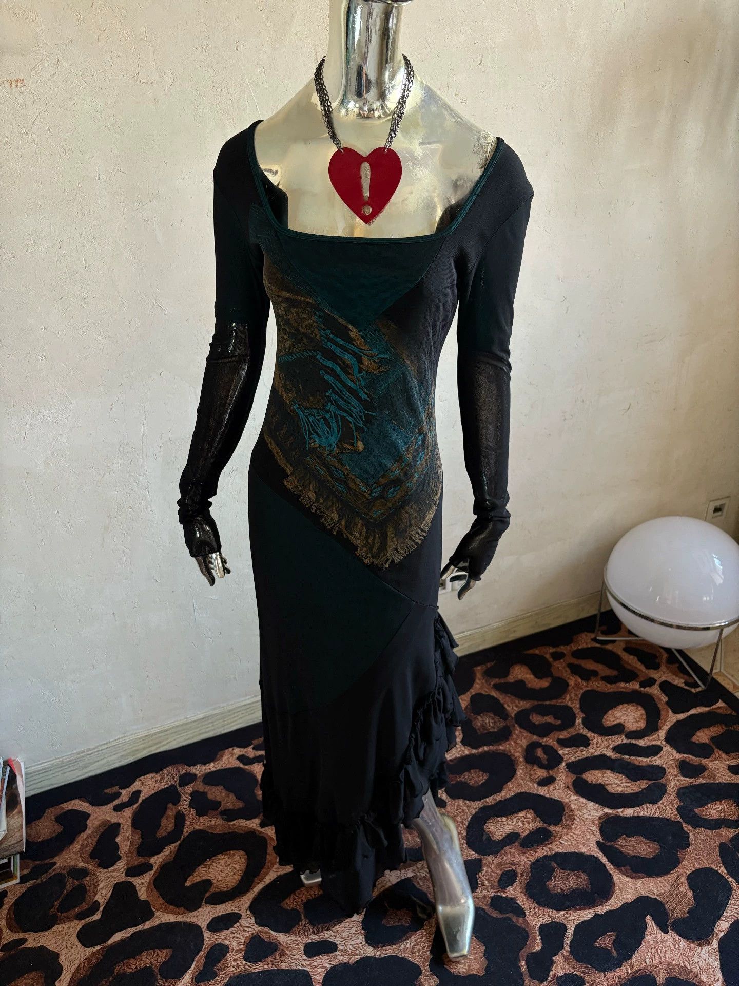 Other Save The Queen women's asymmetric cake pleat mermaid dress Size L / US 10 / IT 46 - 2 Thumbnail