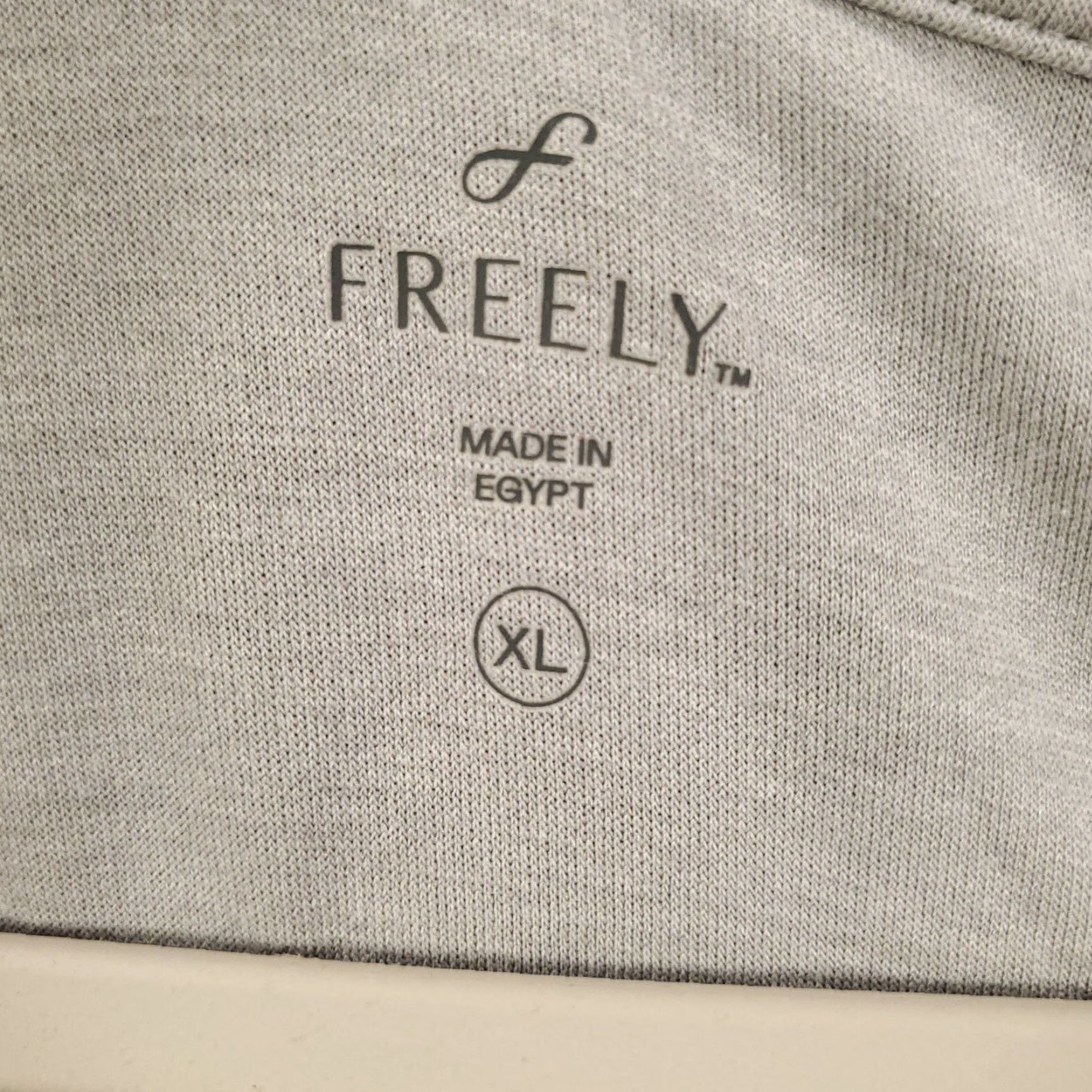 Vintage Freely Womens Sweater XL Gray V Neck Stretchy Pullover Lightweight Sweateshirt Top Size XL / US 12-14 / IT 48-50 - 7 Thumbnail
