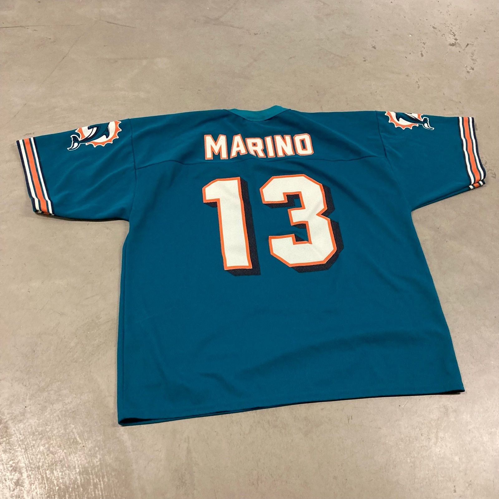 Logo Athletic 90s logo athletic Dan Marino Miami dolphins jersey Size US L / EU 52-54 / 3 - 2 Thumbnail