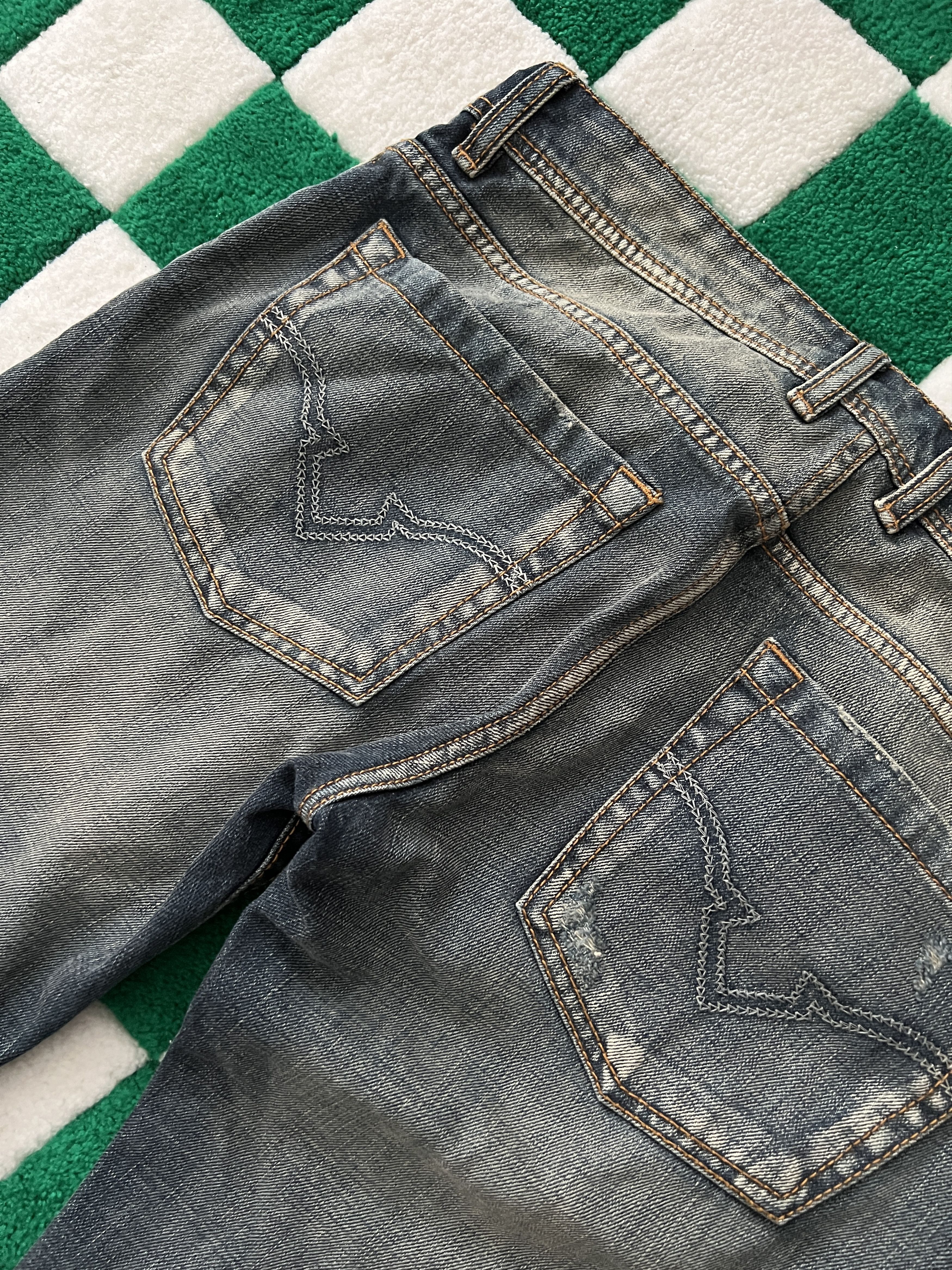 Japanese Brand Vintage Y2K Tribeca New York Japanese Denim Jeans Size US 30 / EU 46 - 6 Thumbnail