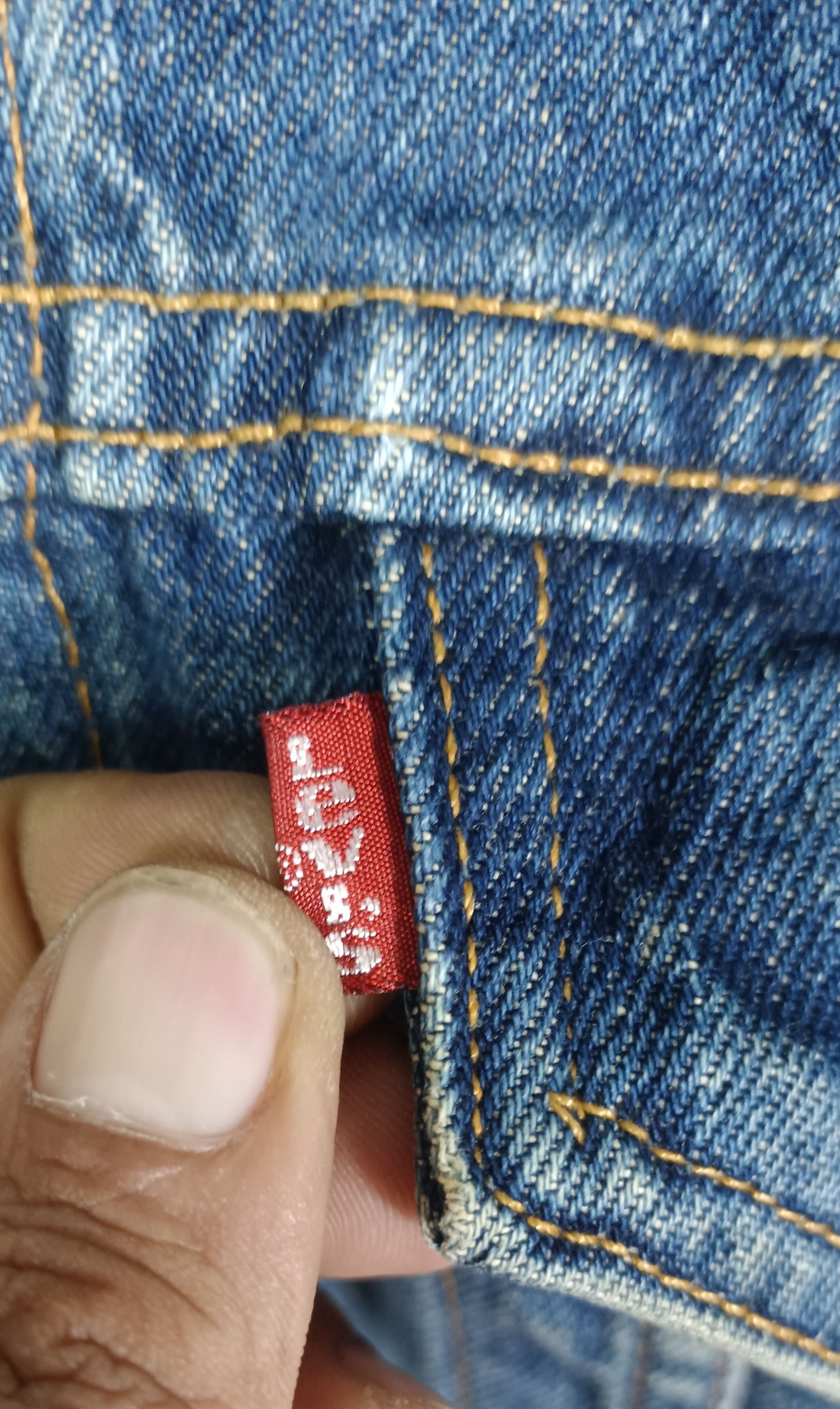 Levi's Vintage 90s Levi's 715 Button Stamp Blanket Size US M / EU 48-50 / 2 - 11 Thumbnail
