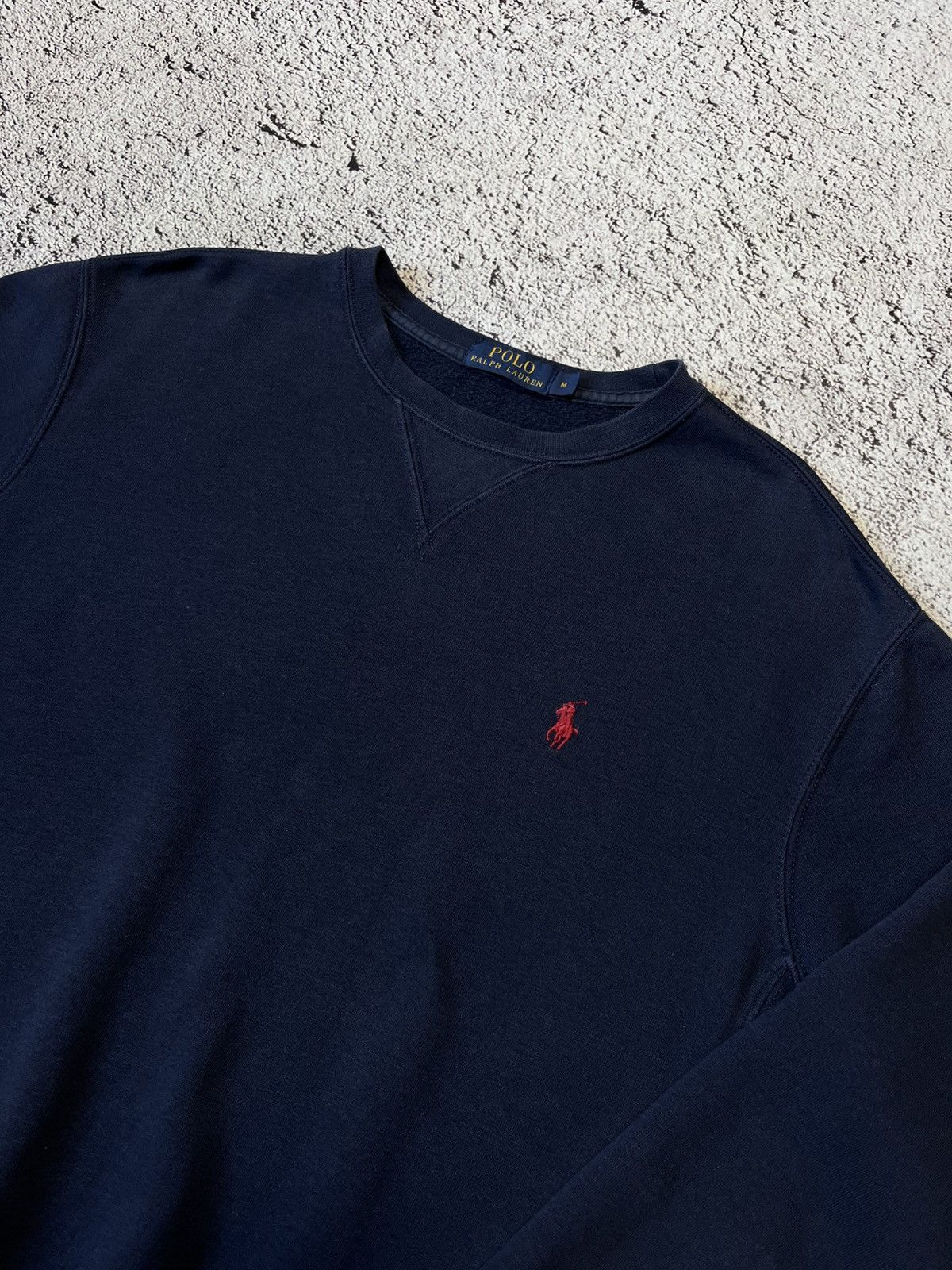 Polo Ralph Lauren POLO RALPH LAUREN Crewneck Sweatshirt Navy Blue Men’s Size M Size US M / EU 48-50 / 2 - 7 Thumbnail