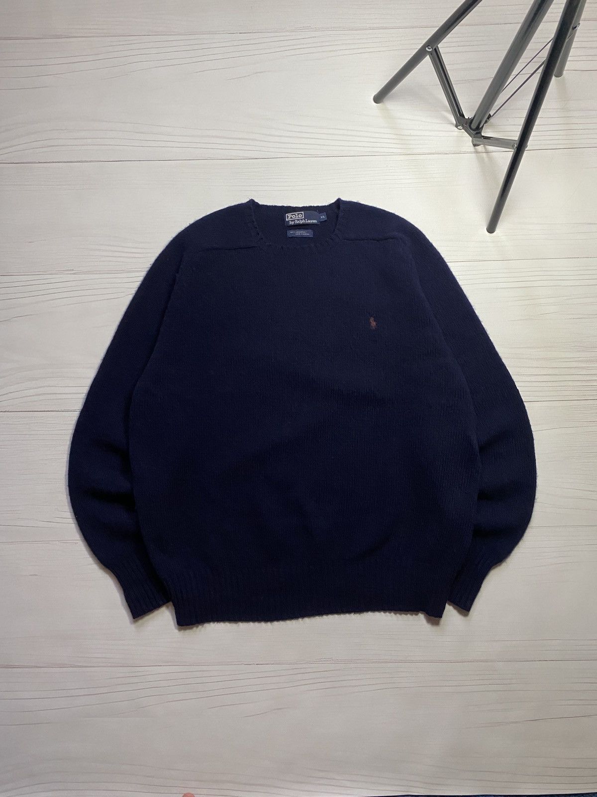 Polo Ralph Lauren Vintage Polo Ralph Lauren lambswool sweater Size US XL / EU 56 / 4 - 1 Thumbnail