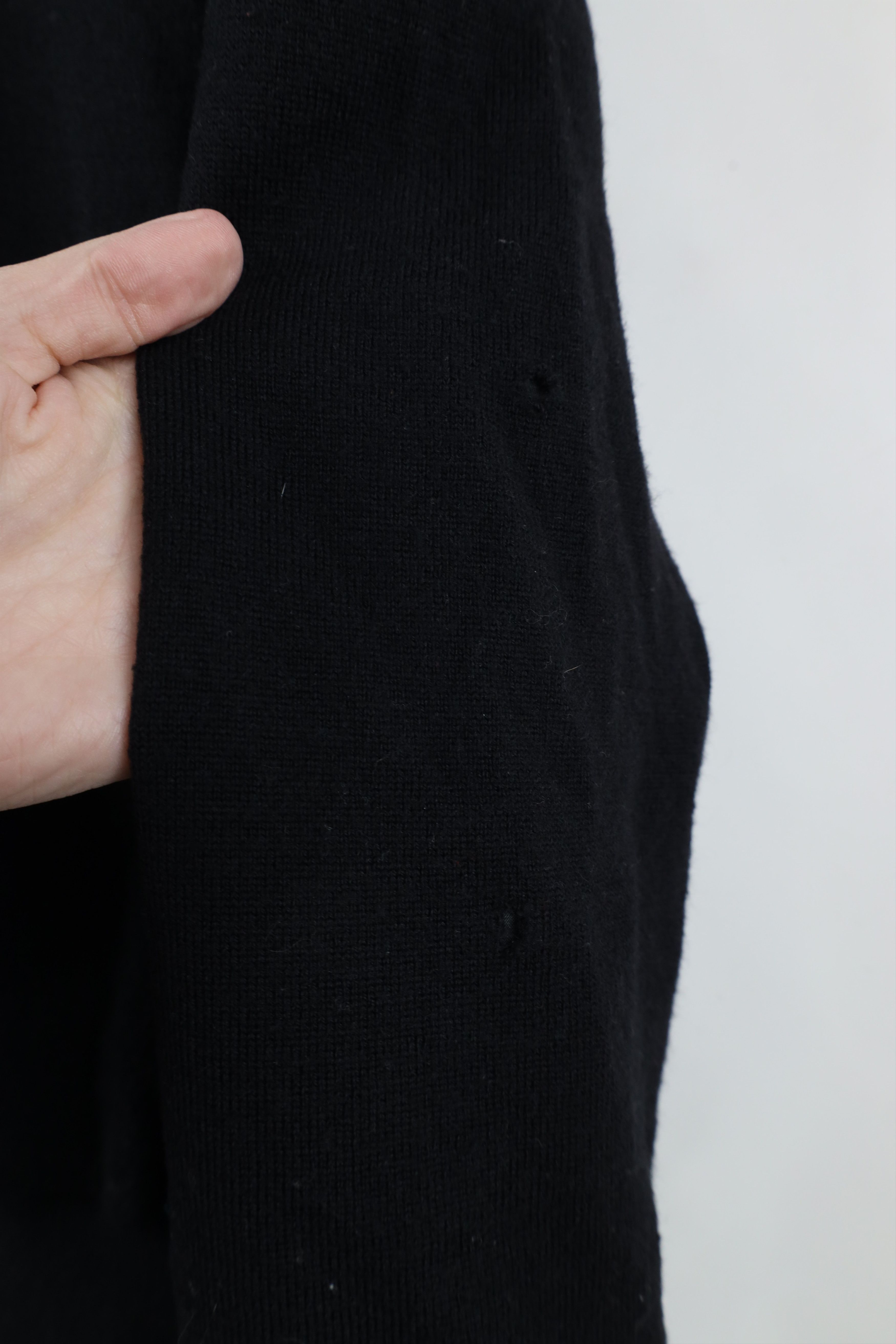 Vintage Vintage 90s Merino Wool Knit Half Zip Sweater Jacket Swacket Size US S / EU 44-46 / 1 - 7 Thumbnail