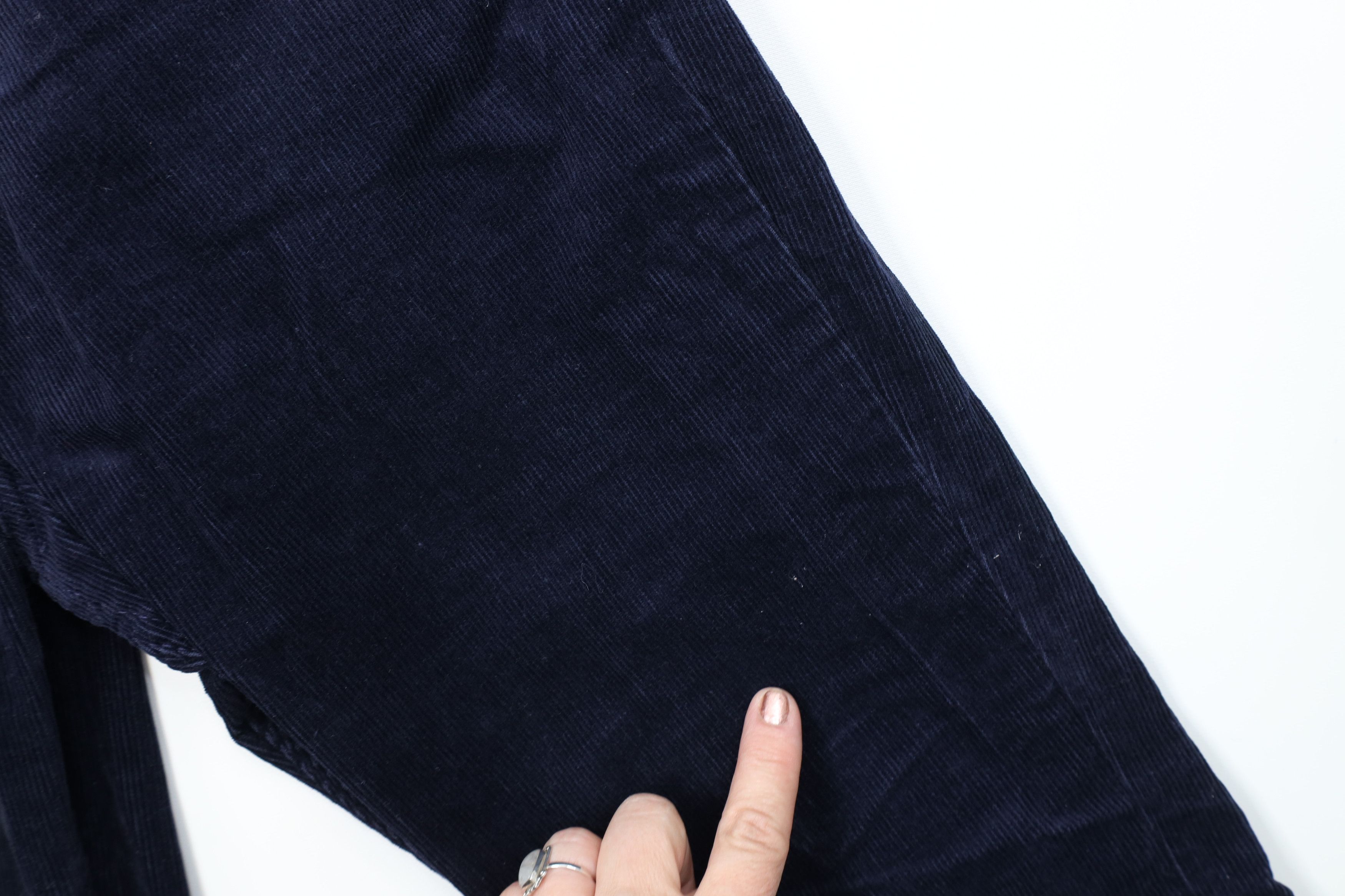 Gap Vintage 70s 80s Gap Straight Leg Corduroy Chino Pants Blue Size US 30 / EU 46 - 7 Thumbnail