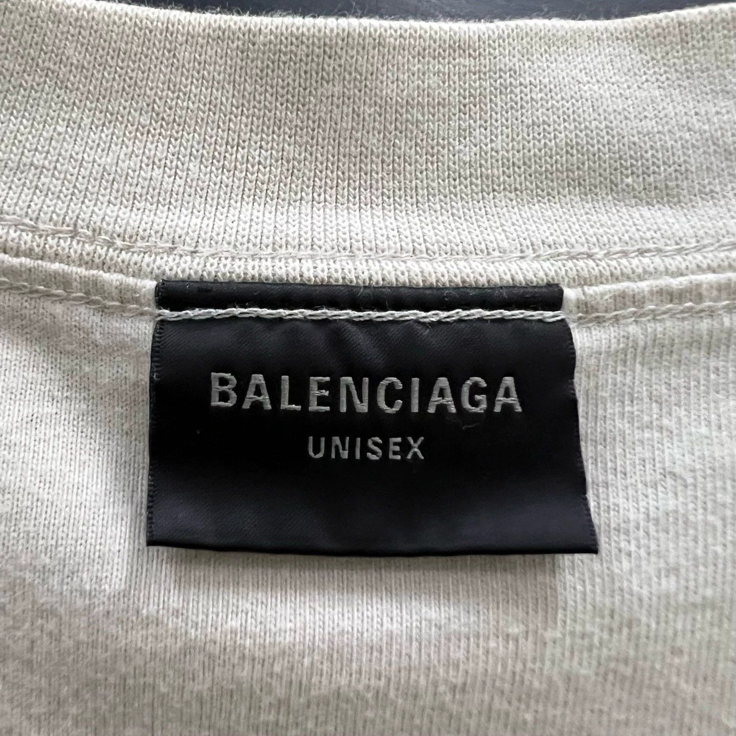 Balenciaga balenciaga xxxl embroidered logo short sleeve shirt Size US XXL / EU 58 / 5 - 5 Thumbnail