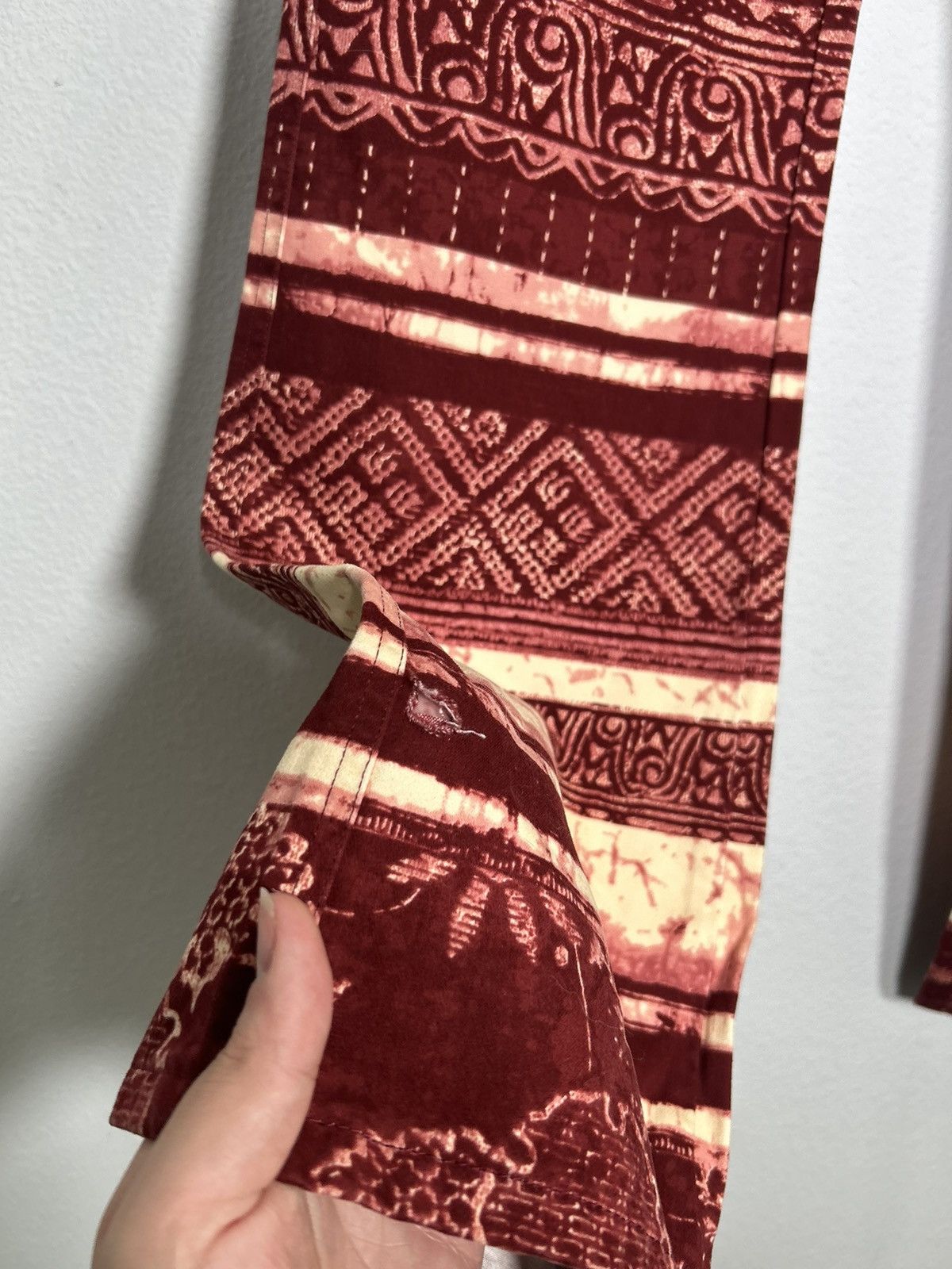 Jean Paul Gaultier Tribal Printed pants Size 30" / US 8 / IT 44 - 7 Thumbnail