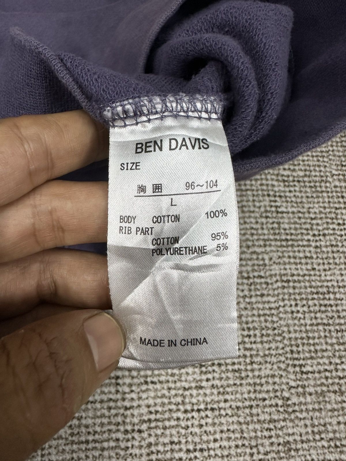 Ben Davis Vintage Ben Davis Boxy Sunfaded Crewneck Z306 Size US L / EU 52-54 / 3 - 10 Thumbnail