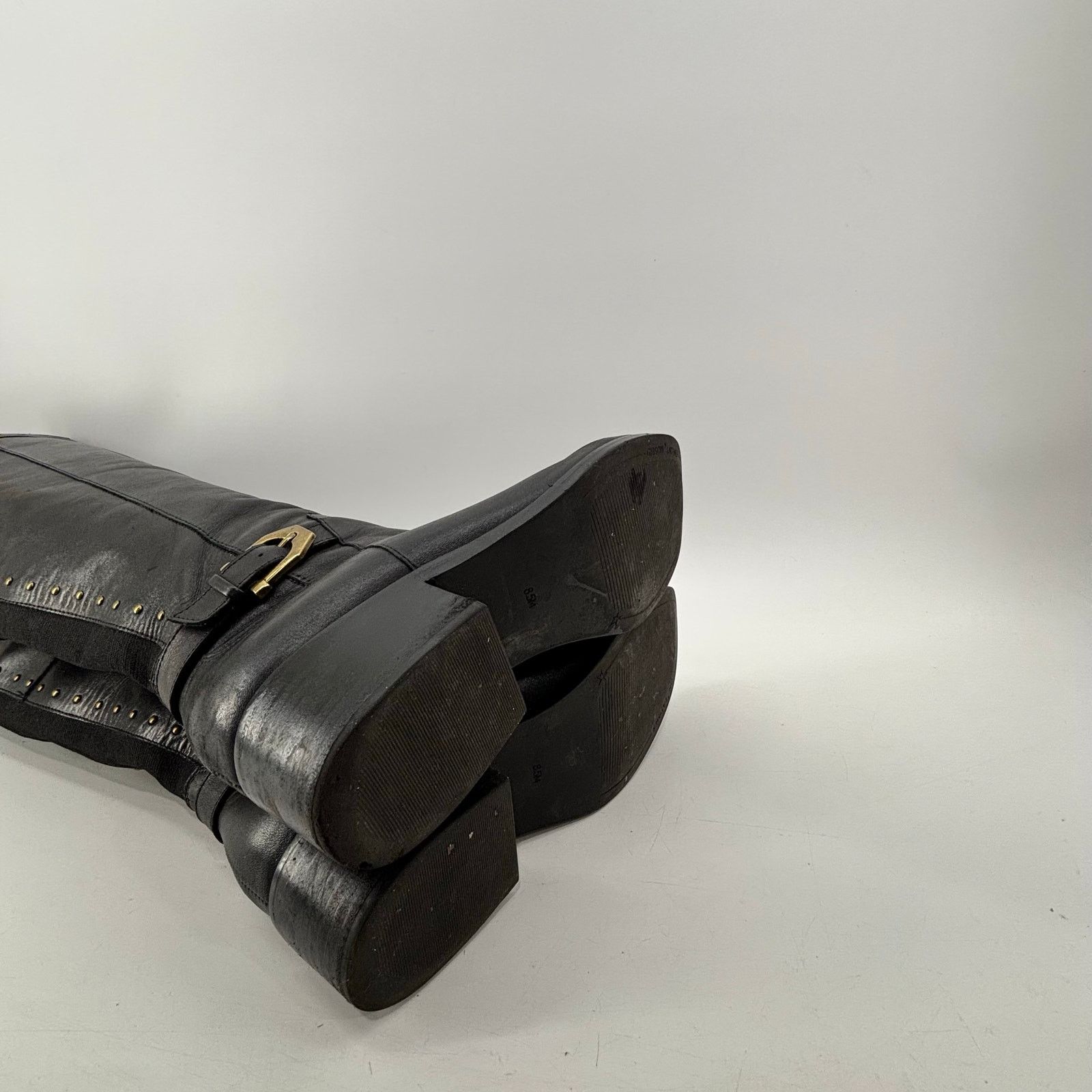 Sam Edelman Sam Edelman Black Knee High Rider Boots Size 8.5 Leather Size US 8.5 / IT 38.5 - 13 Thumbnail