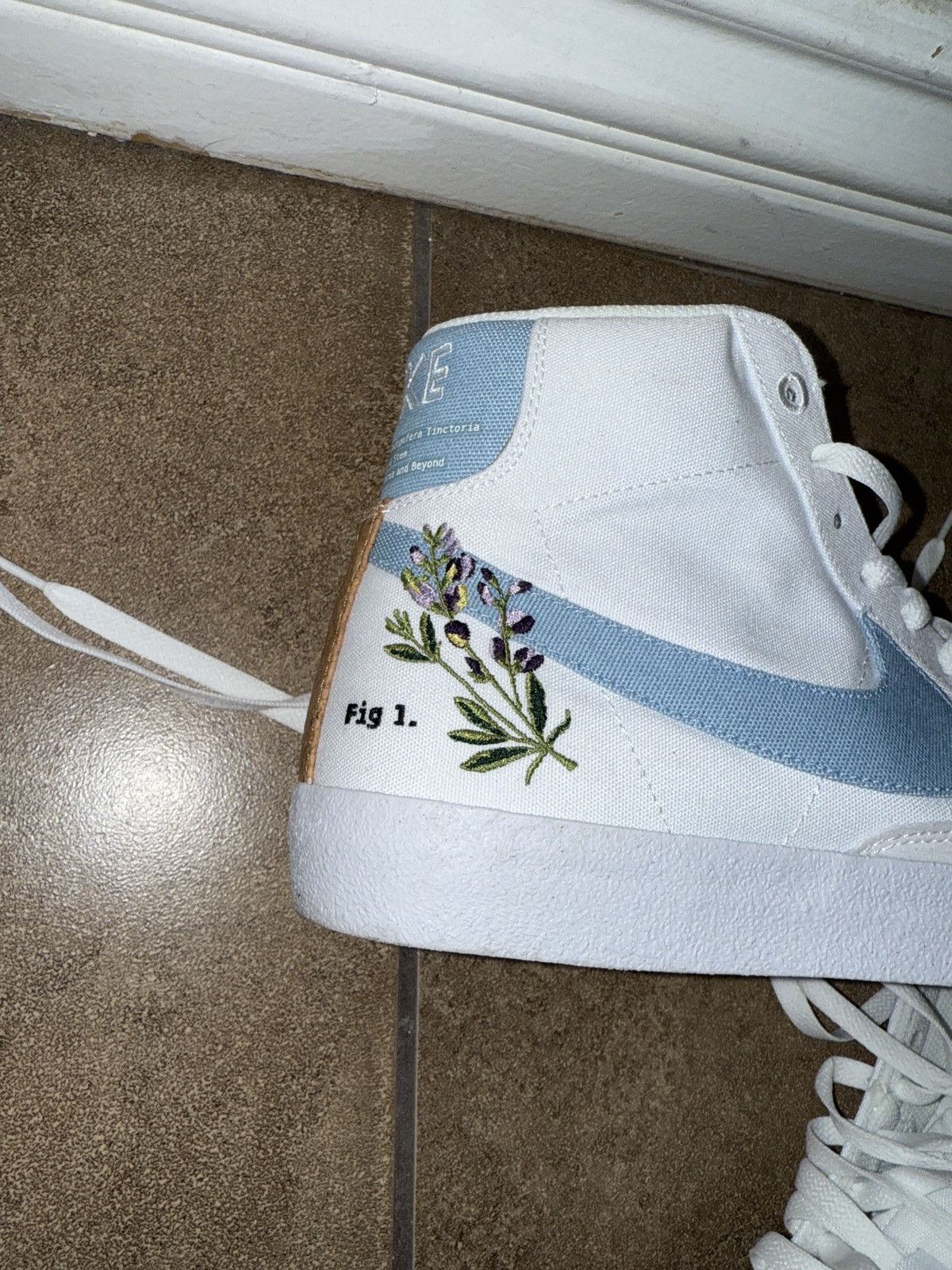 Nike Nike Blazer Mid 77 White Indigo Size US 10 / EU 43 - 6 Thumbnail