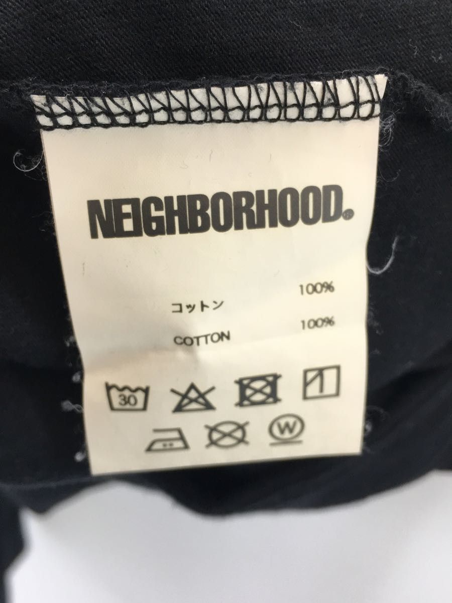 T-Shirt Cotton Long Sleeve Pullover Crewneck LogoPrint Black