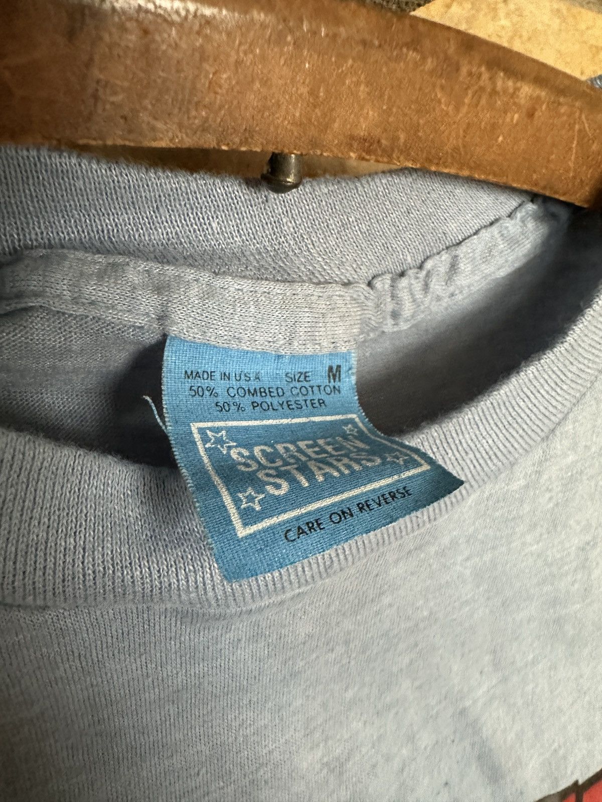 Vintage Vintage 80s "I'm With Stupid" Iron On Graphic Tee Size US M / EU 48-50 / 2 - 3 Thumbnail