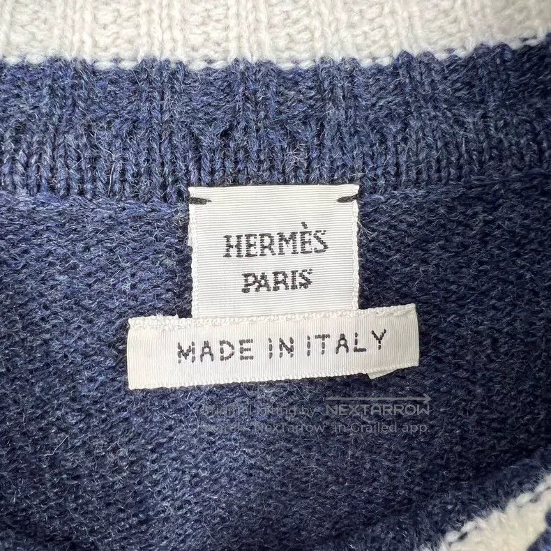 Hermes Hermes Palace-style braided rope knot sweater Size XS / US 0-2 / IT 36-38 - 6 Thumbnail