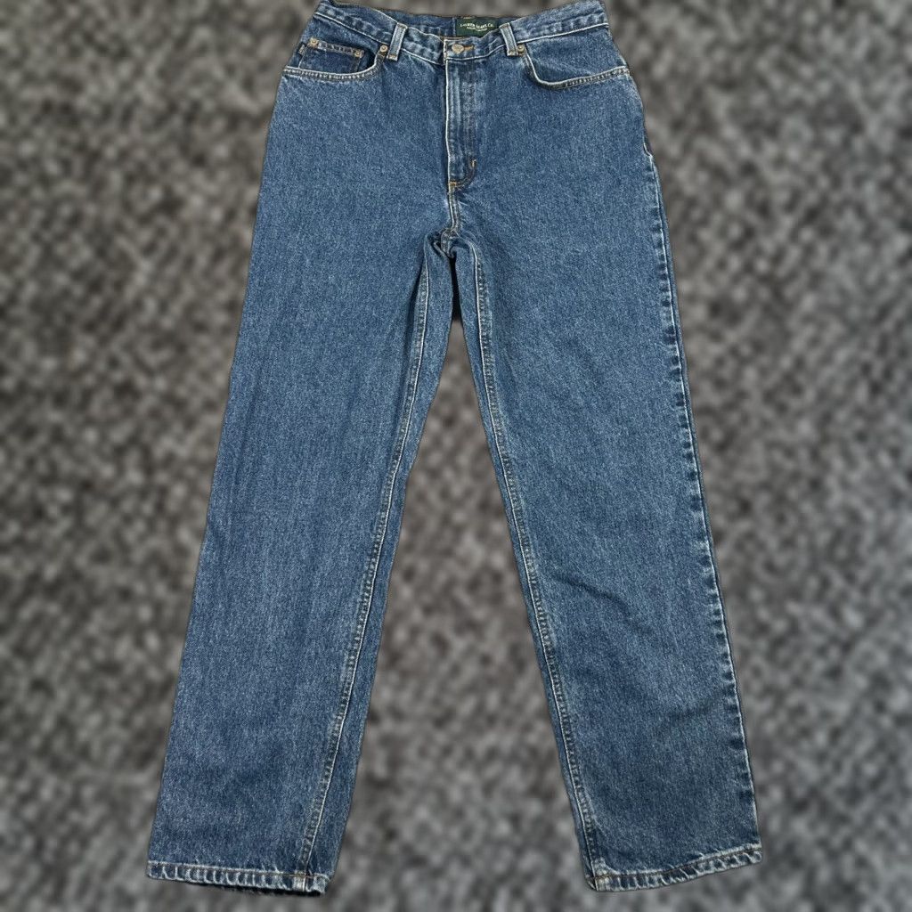 Ralph Lauren VINTAGE Ralph Lauren LRL Jeans Women Straight Jeans Size 10 Blue Size 32" / US 10 / IT 46 - 1 Thumbnail