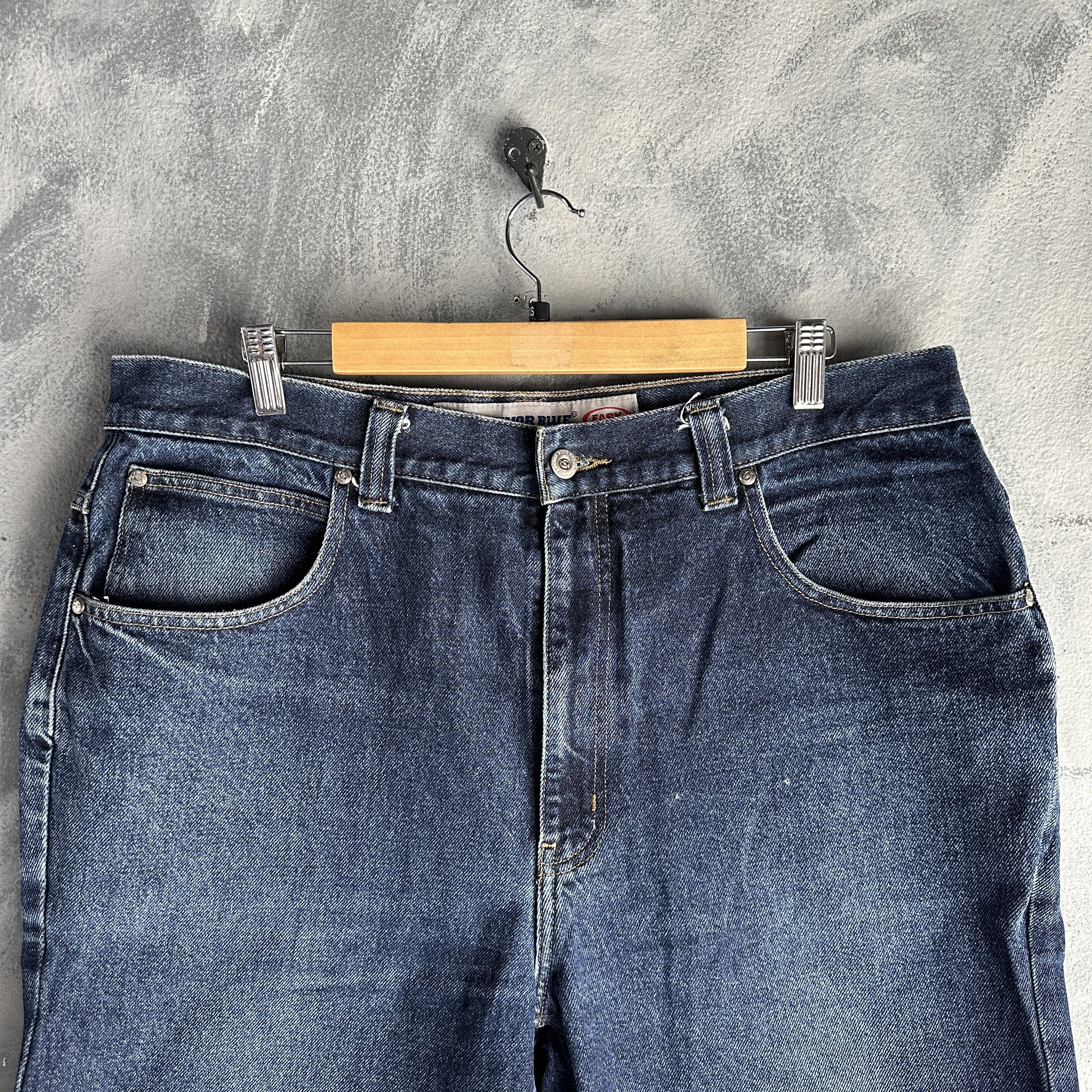 Anchor Blue Vtg Anchor Blue Shorts Denim Baggy Relaxed Long Y2K Casual Size US 36 / EU 52 - 4 Thumbnail