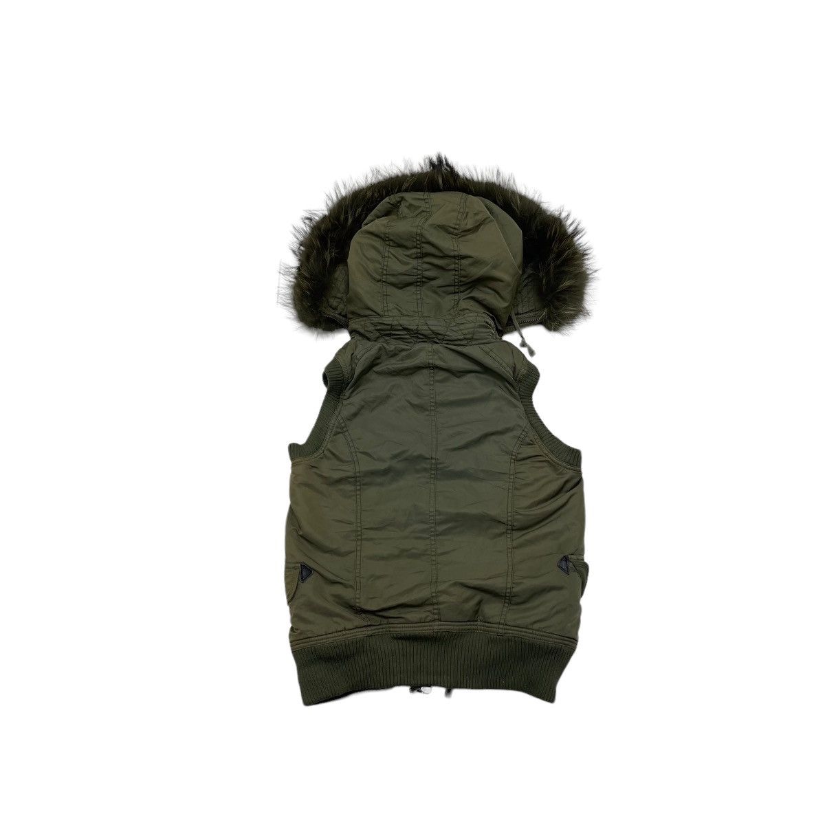 If Six Was Nine × Japanese Brand × Le Grande Bleu (L.G.B.) GOA Faux Fur Mil Equipment Sleeve Less Jacket Size US S / EU 44-46 / 1 - 2 Thumbnail