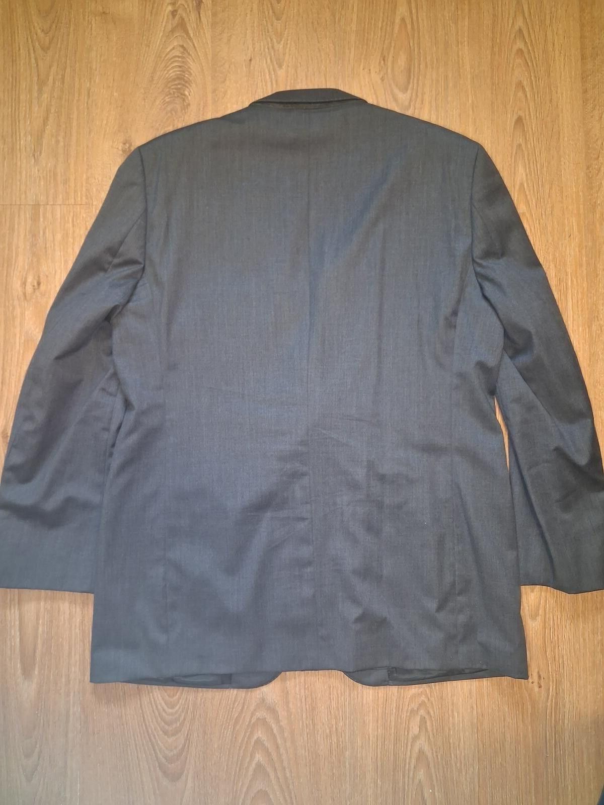 Joseph & Feiss Joseph & Feiss 2 Piece Suit Mens 44L 39x32 Gray 100% Wool Size 44L - 8 Thumbnail