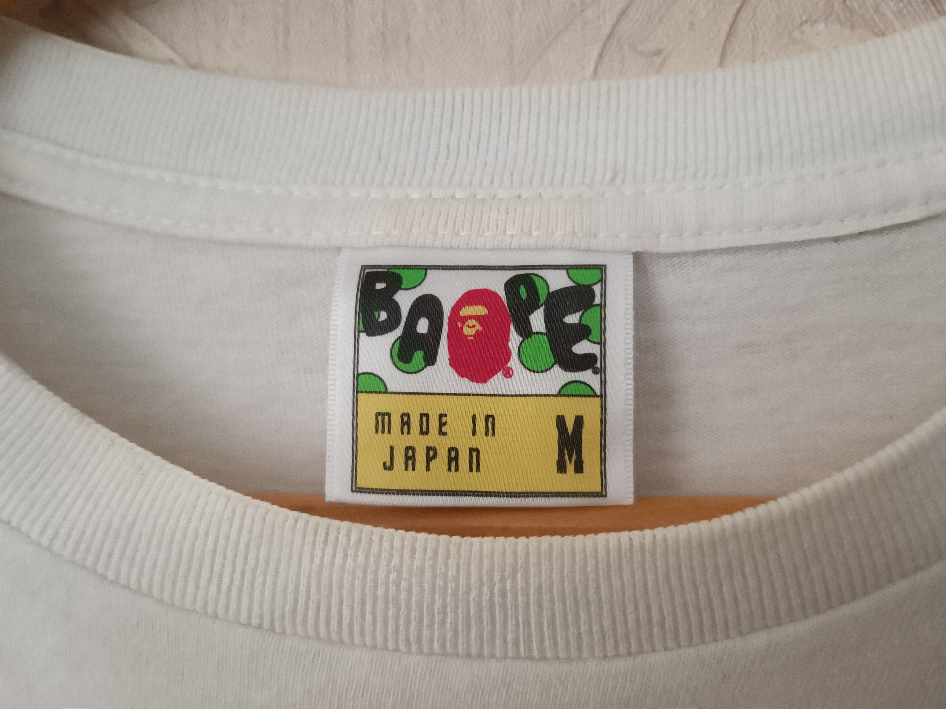 Bape × Nigo ♦️Bape A Bathing Ape T Shirt Size US M / EU 48-50 / 2 - 4 Thumbnail
