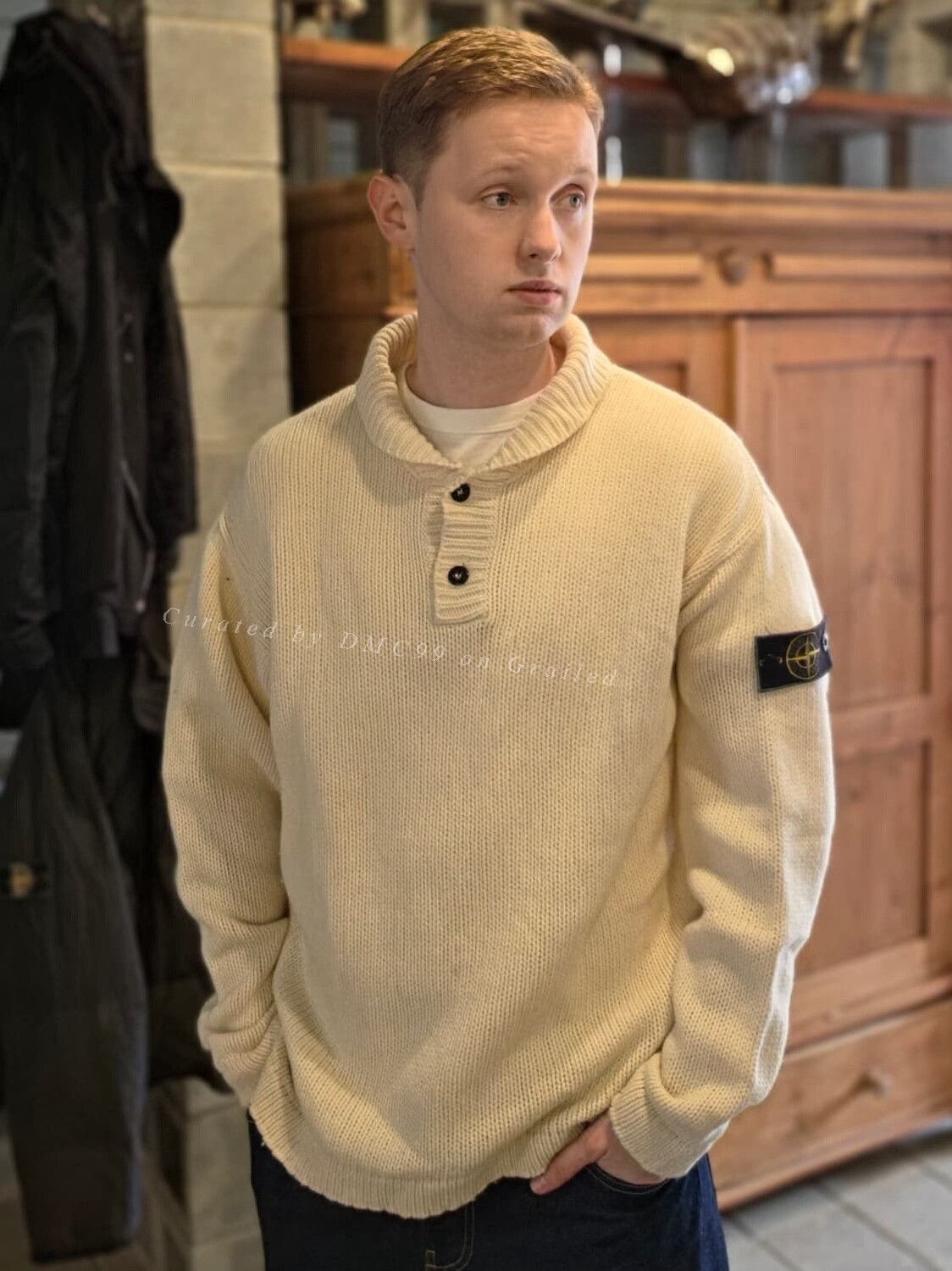 Stone Island Stone Island 90s Raphael Knit Sweater Size US M / EU 48-50 / 2 - 1 Thumbnail
