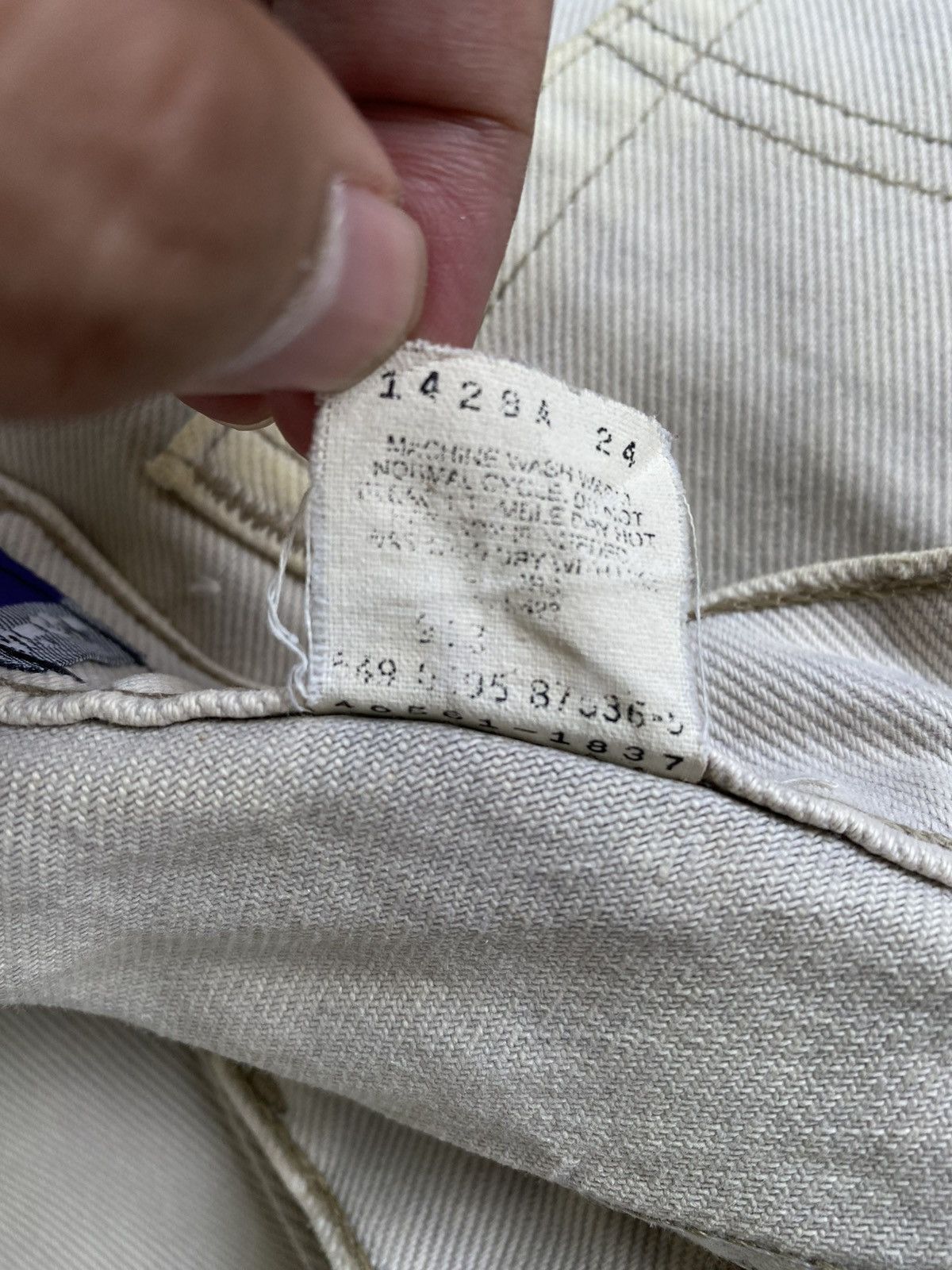 Levi's Vintage 1990’s Baggy Levis Silvertab Purple Tag Size US 36 / EU 52 - 6 Thumbnail