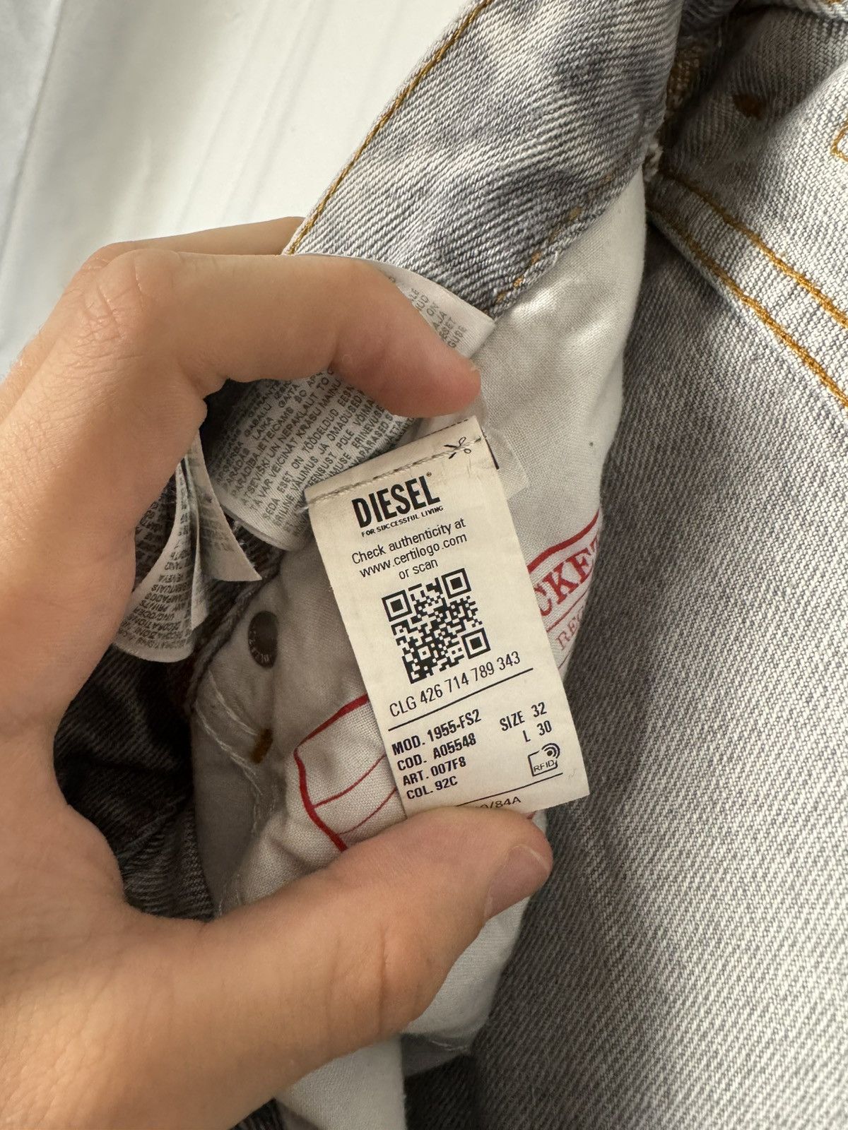 Diesel DIESEL runway side zip jeans Size US 32 / EU 48 - 12 Thumbnail