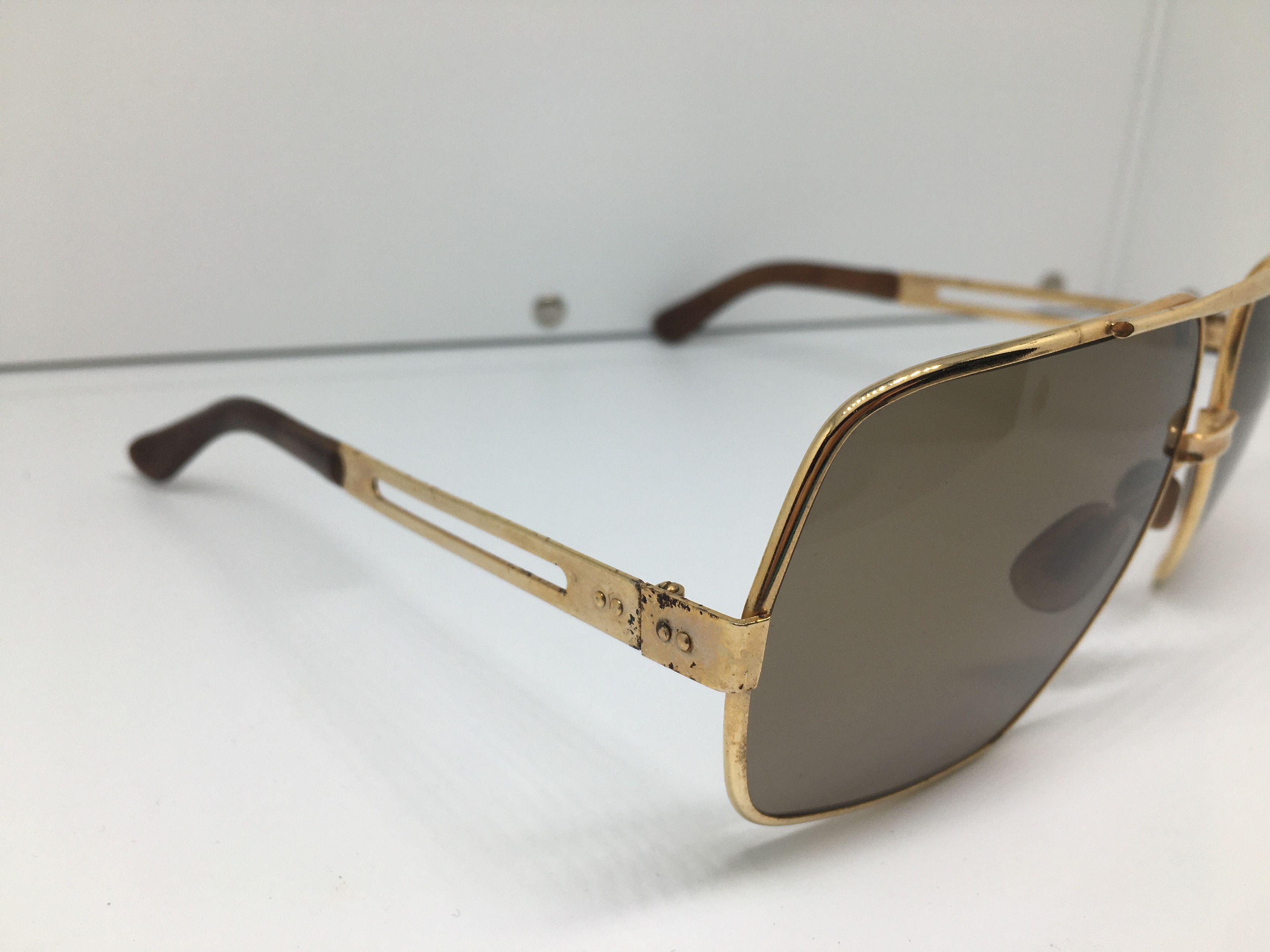 Vintage Vintage Aviator Sunglasses Frame France Size ONE SIZE - 2 Thumbnail
