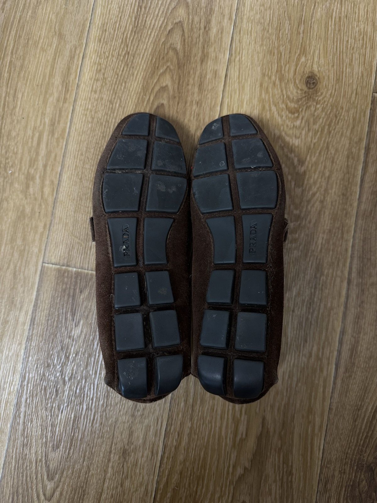 Prada Prada Leather Loafers Luxury Size US 7 / EU 40 - 6 Thumbnail