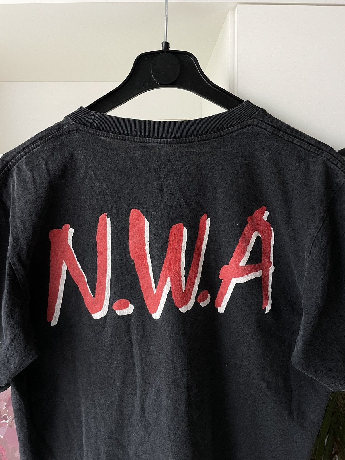 Rap Tees × Vintage N.W.A Straight Outta Compton 00’s Vintage T-Shirt Rap Black Size US M / EU 48-50 / 2 - 5 Thumbnail