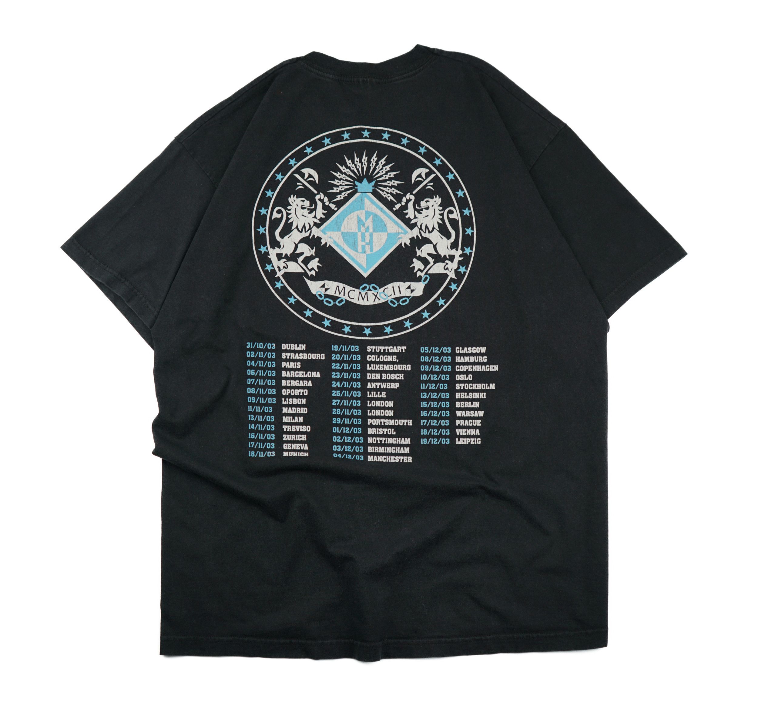 Band Tees × Vintage Vintage 2003 Machine Head Tour T-Shirt Size US XL / EU 56 / 4 - 5 Thumbnail
