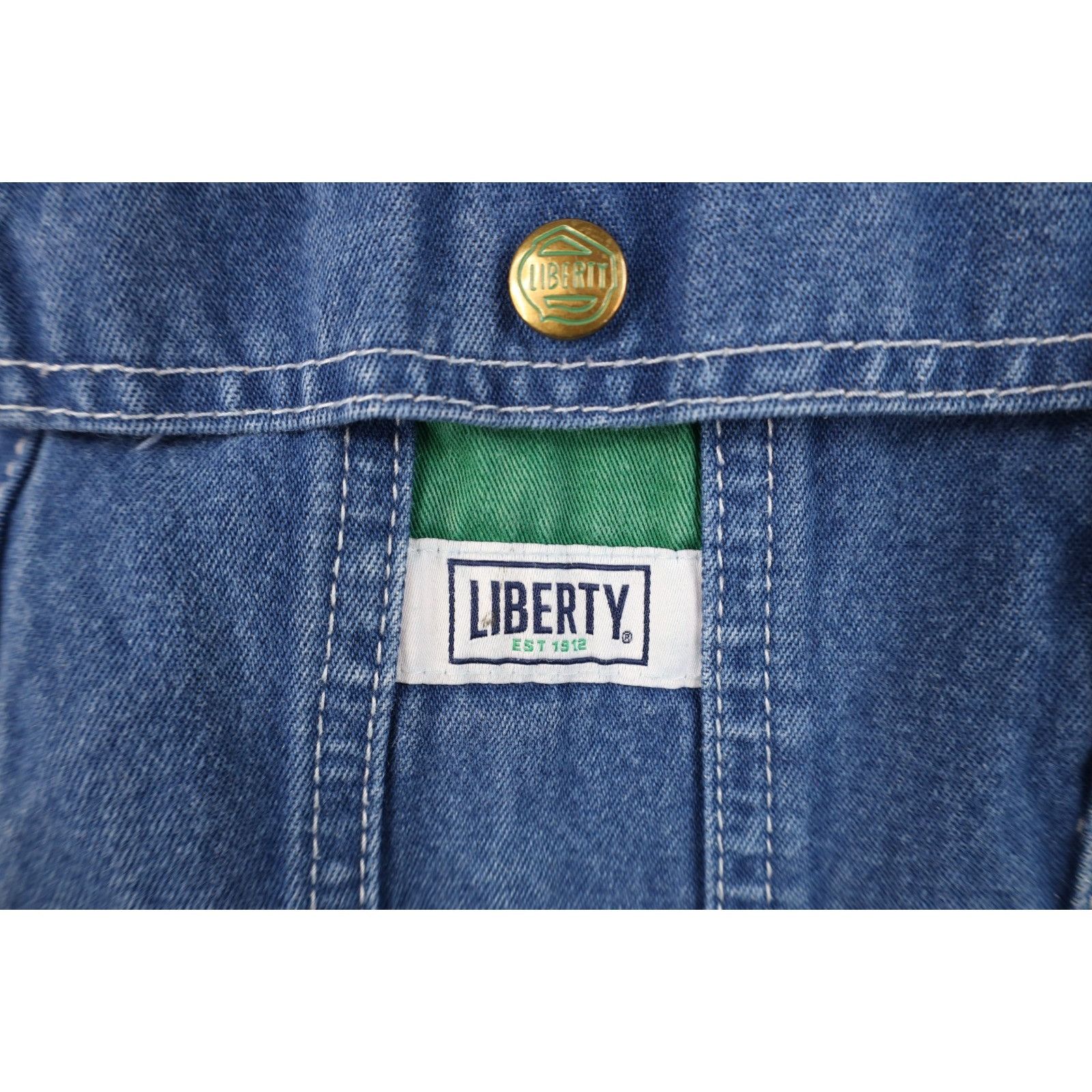 Vintage Vintage 90s Streetwear Distressed Wide Leg Denim Overalls Size US 44 / EU 60 - 9 Thumbnail