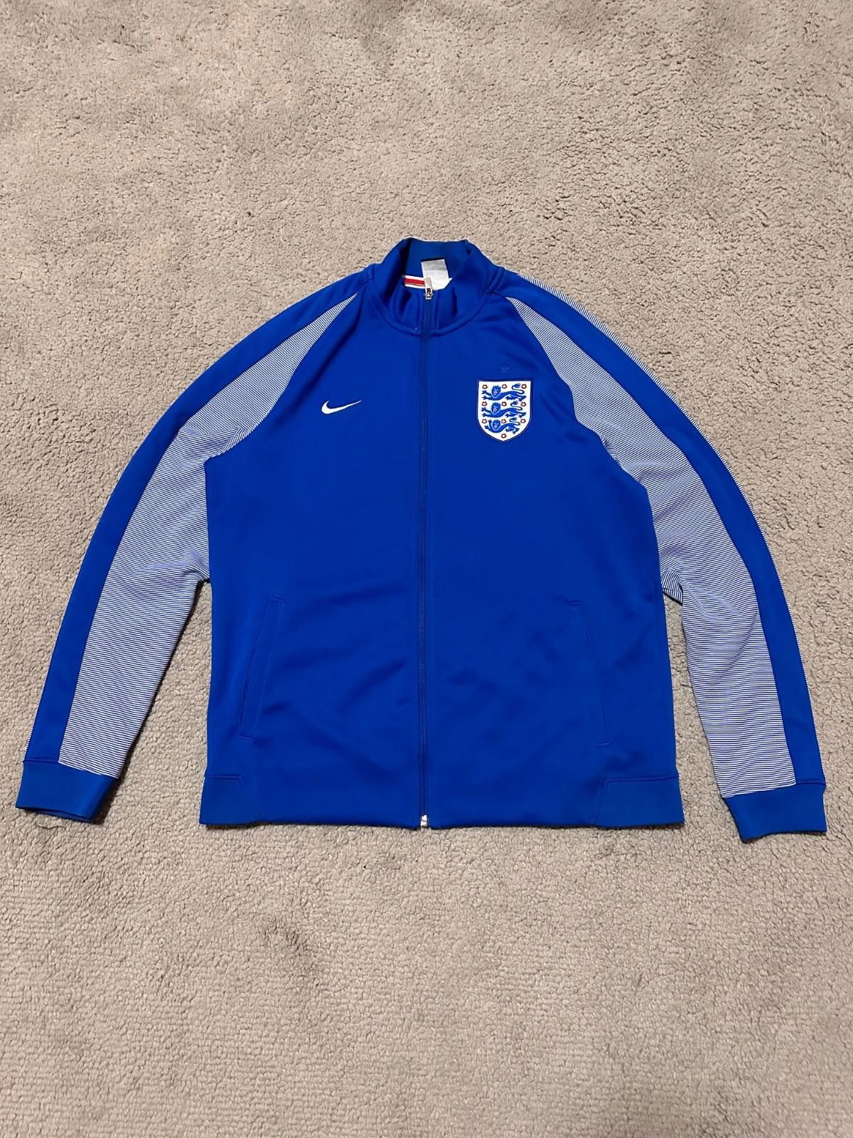 Nike 2016-17 England Nike Football Track Jacket Sz XL Size US XL / EU 56 / 4 - 1 Thumbnail