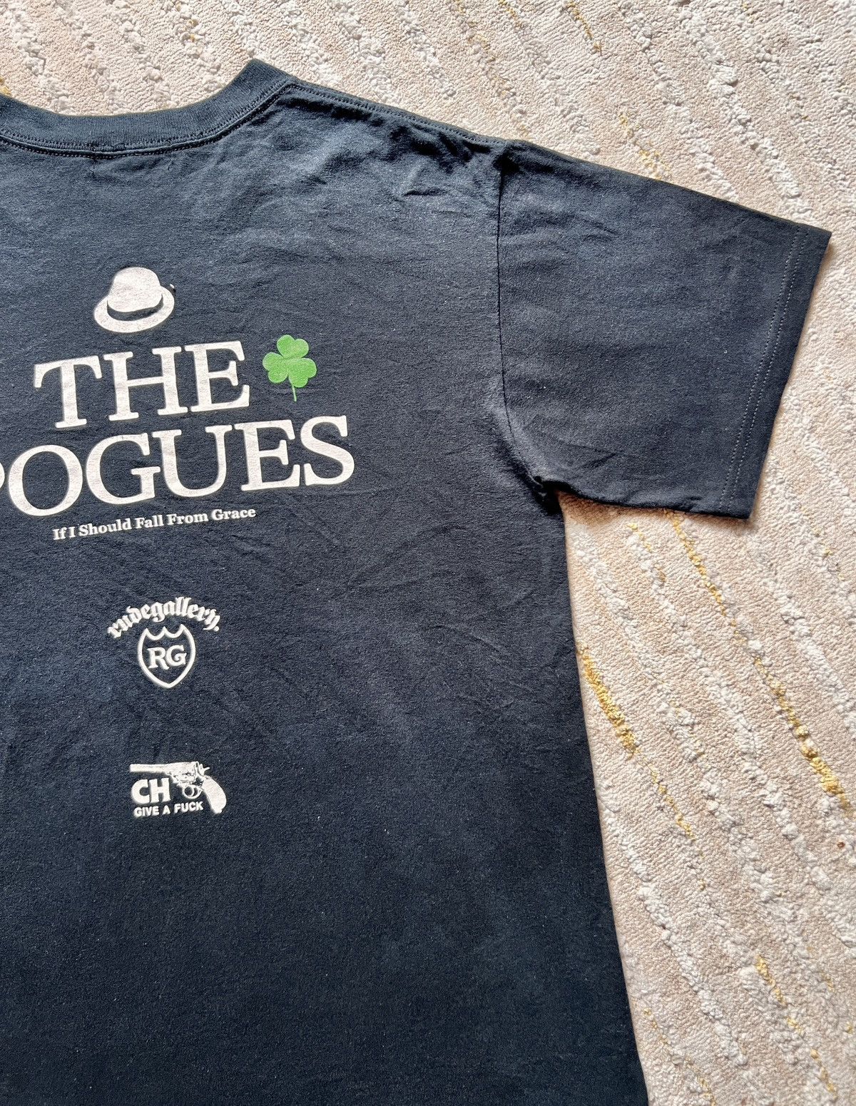 Band Tees × RUDE GALLERY Rude Gallery “The Pogues” Shane Collab Tshirt Size US M / EU 48-50 / 2 - 6 Thumbnail