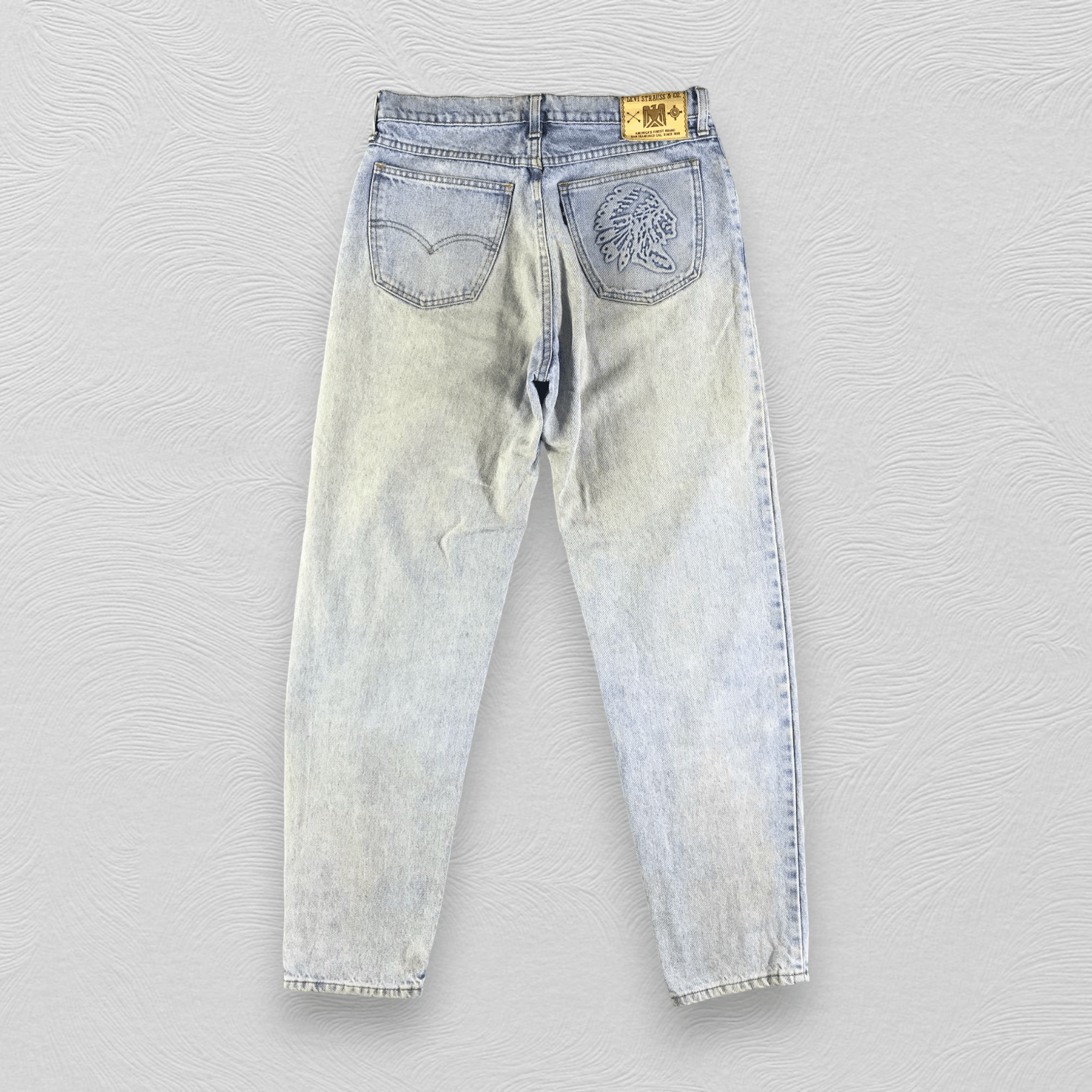 Levi's Vintage Levis Jeans Dirty Light Wash Jeans KJ2994 Size US 31 - 2 Thumbnail