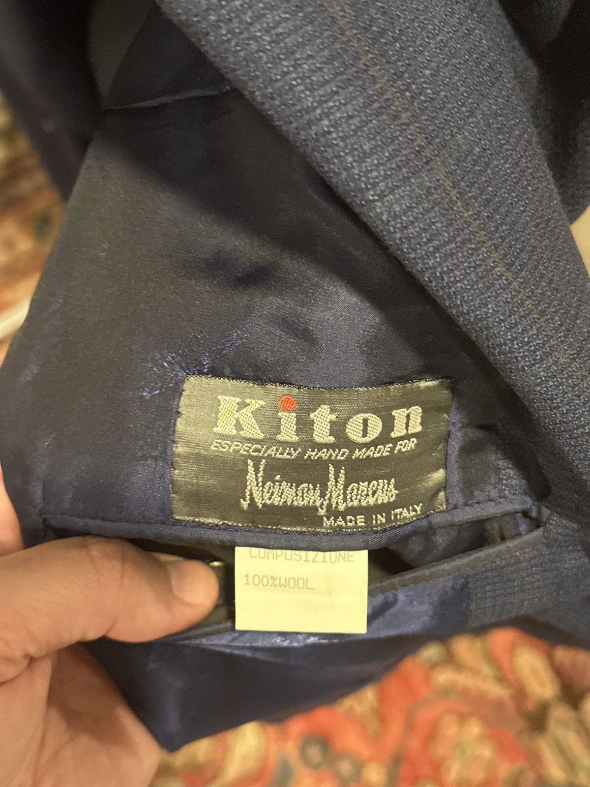 Kiton Kiton double breasted blazer Size 44S - 6 Thumbnail