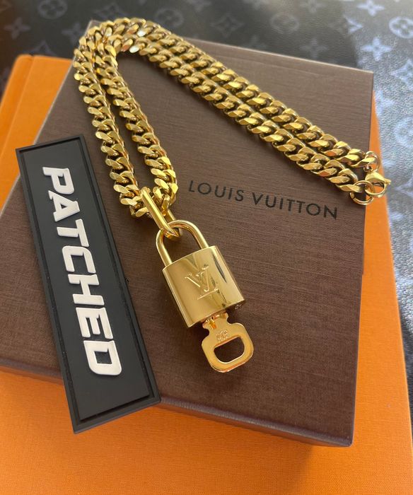 Louis Vuitton Louis Vuitton Padlock Necklace